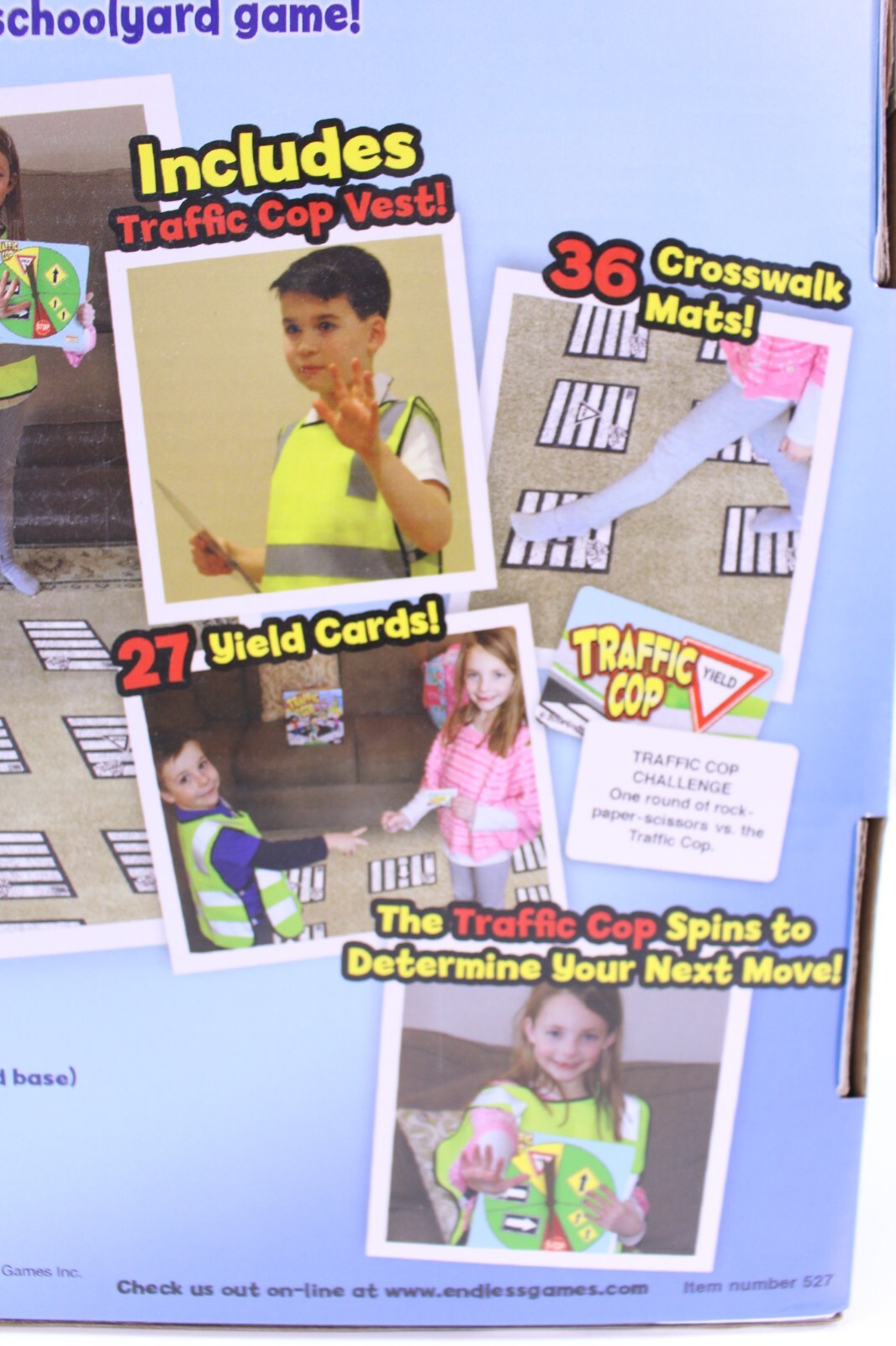 Traffic Cop Interactive Game Kids Family Cross Intersection Crossing Children