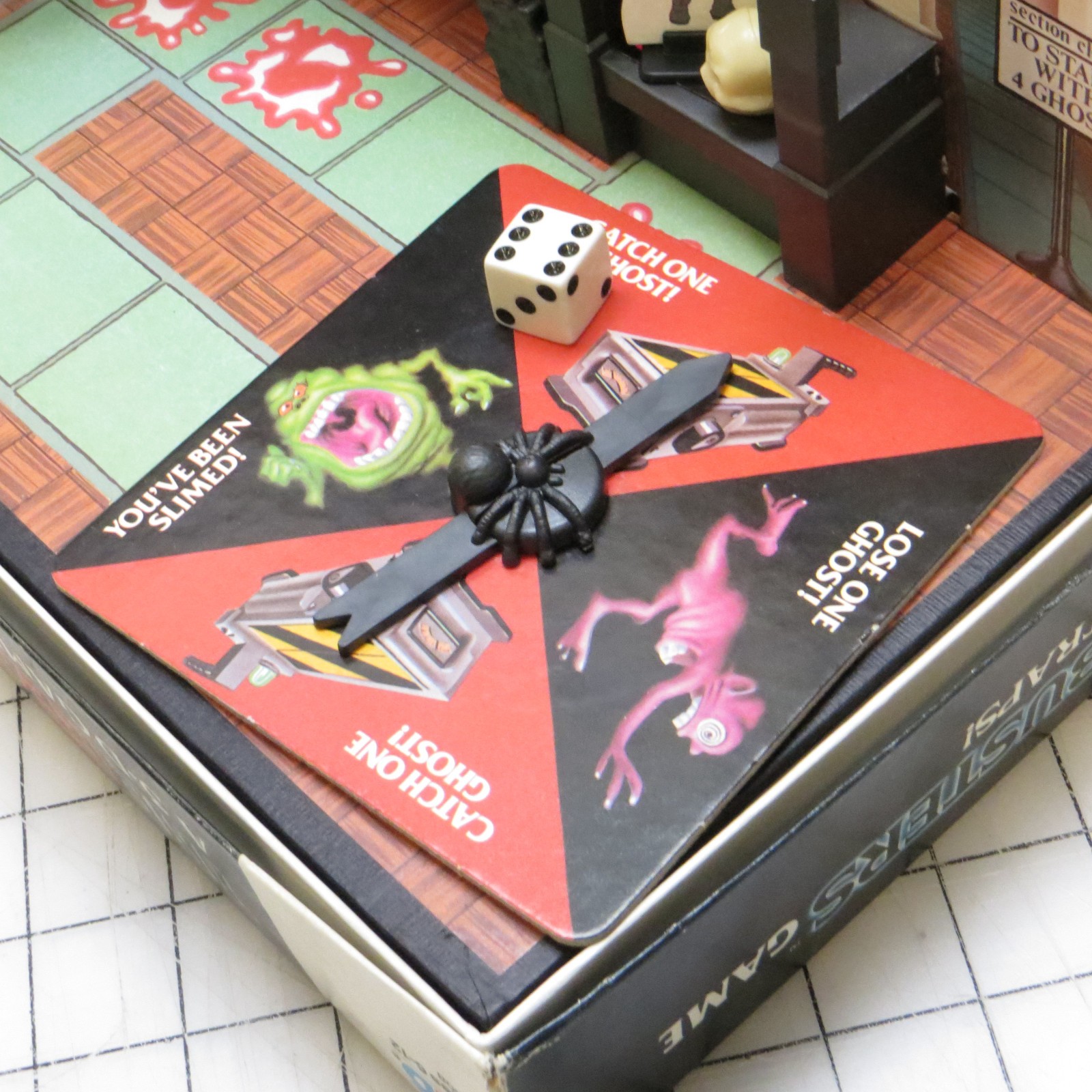 Vintage 1986 Milton Bradley The Real Ghostbusters Board Game