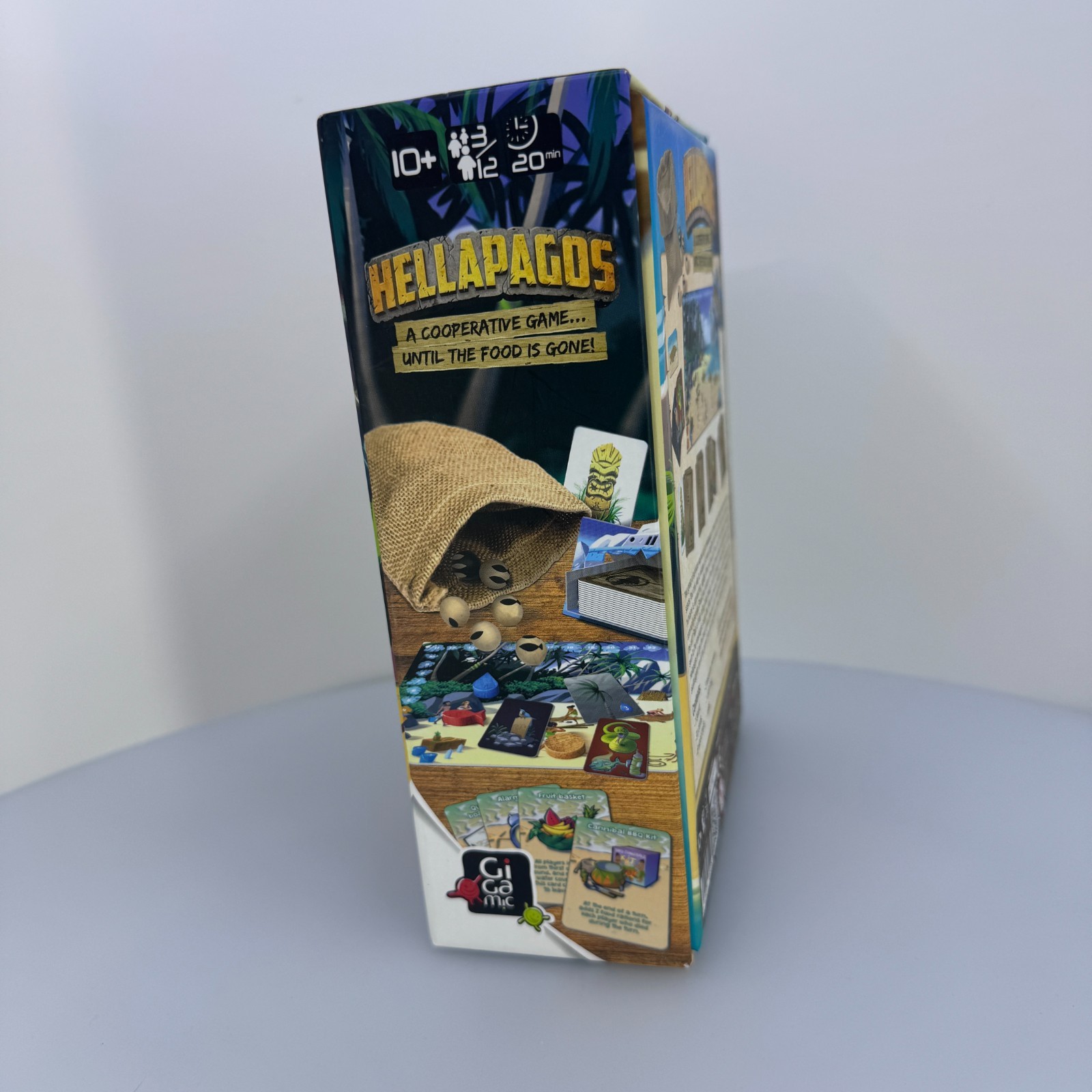 Hellapagos Board Game Gigamic 2017 Complete