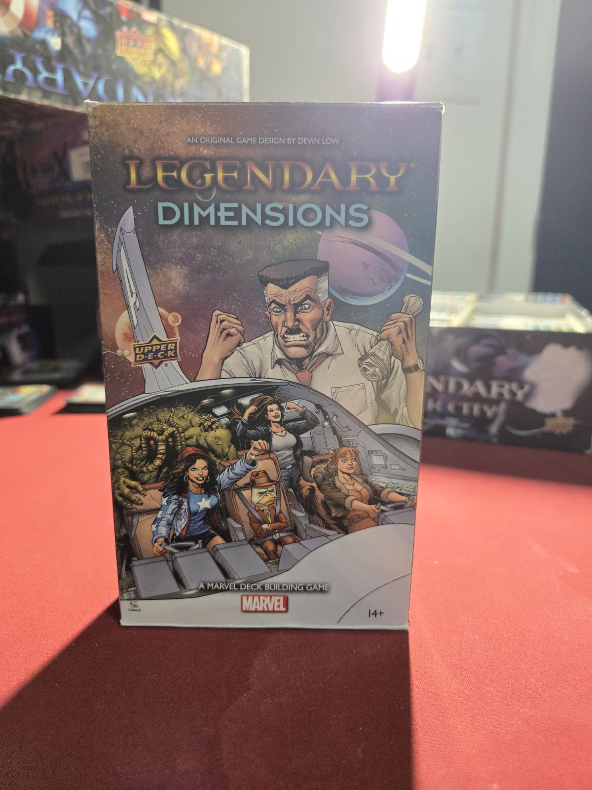 Marvel Legendary Dimensions Deck Building Card Game Expansion-used, sleeved