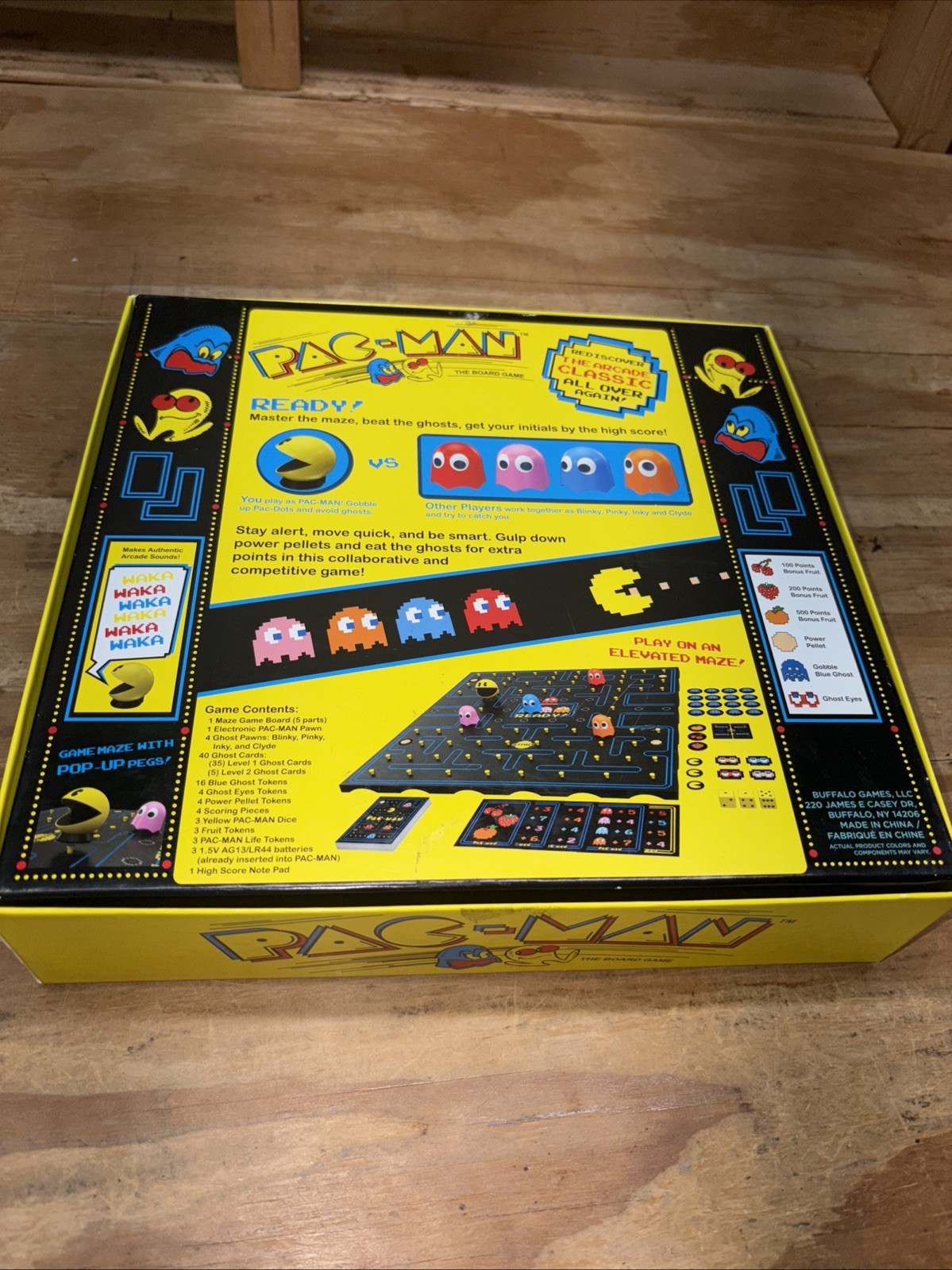 Pac-Man the Board Game Tabletop Game – Buffalo Games – Arcade Game Classic