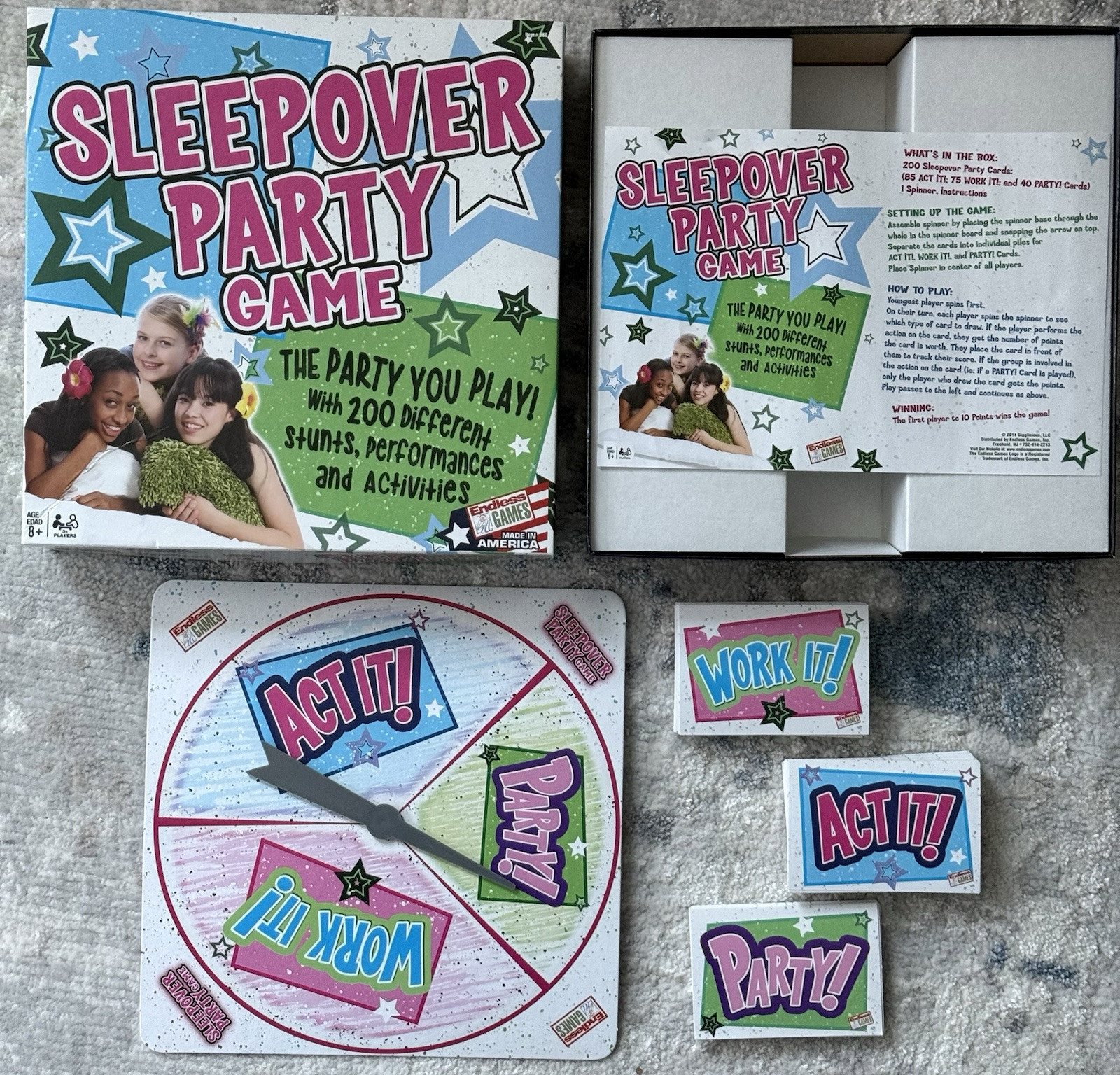 The Sleepover Party Game 200 Activities Slumber Party!