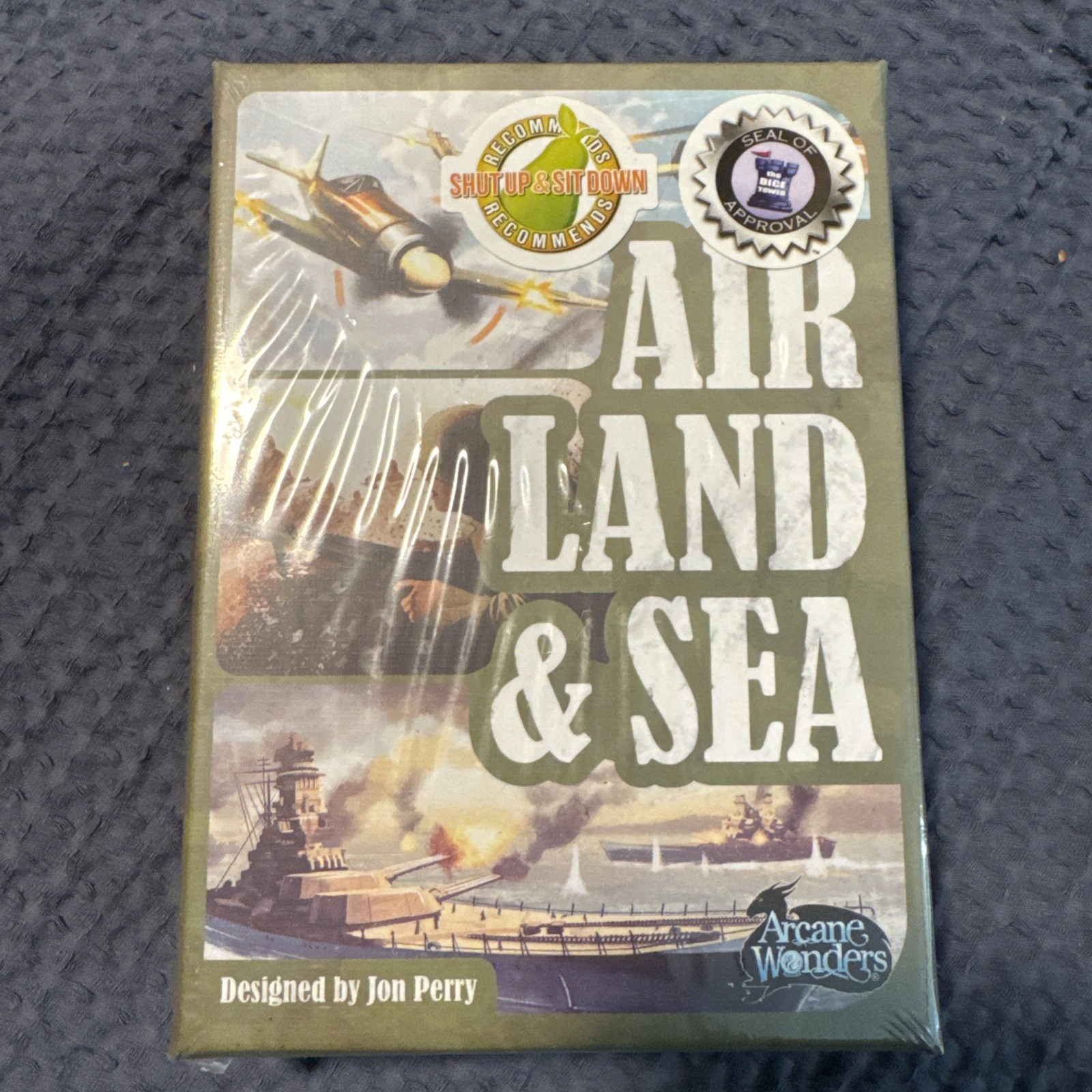 Air Land & Sea Game Sealed 2019 Arcane Wonders Jon Perry