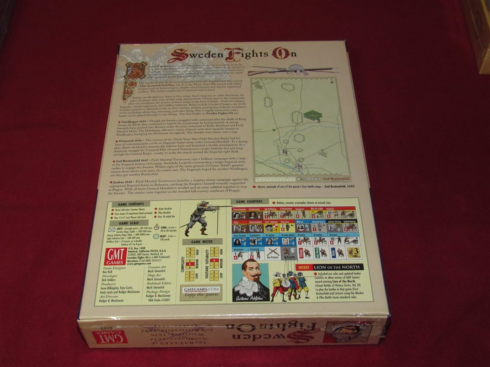 GMT: Sweden Fights On: Sealed