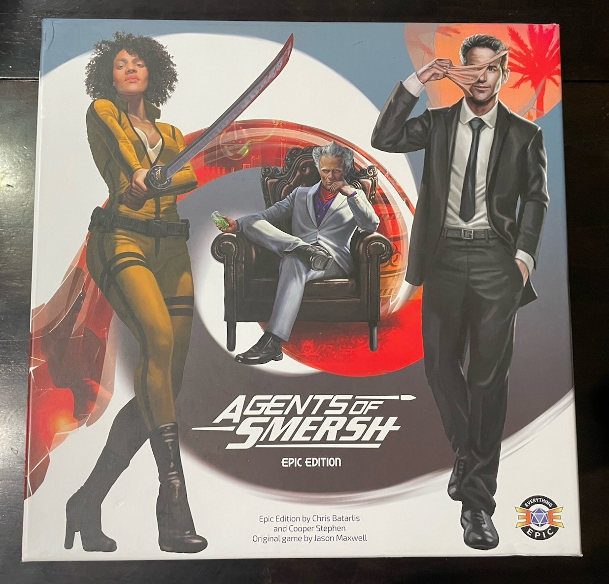 Agents of SMERSH Epic Edition Kickstarter Spy Board Game Excellent Condition