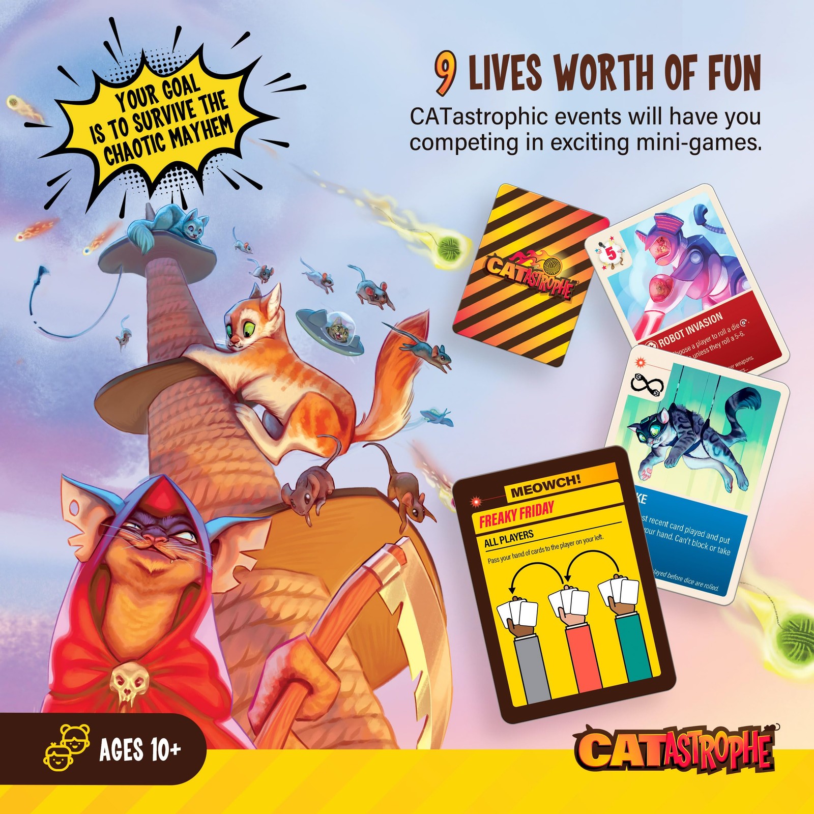 A Game of 9 Lives | The Purrfect Board Game for Family Night and Cat Lovers |…
