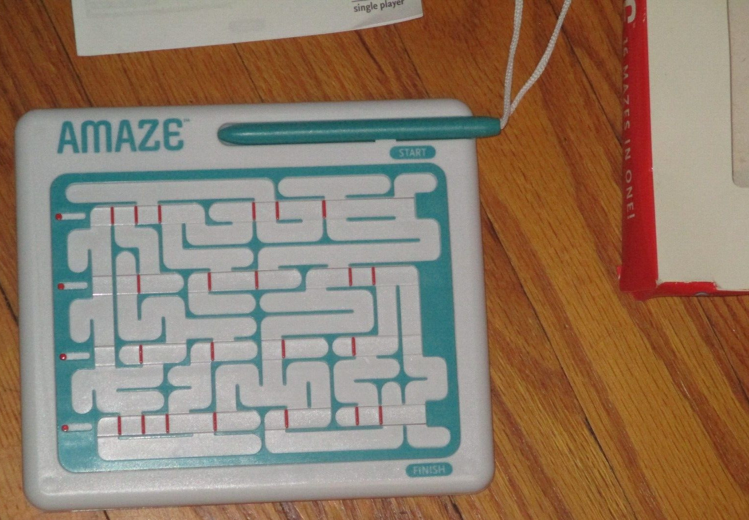 Thinkfun Amaze 16 Mazes in One Changes Every Time All Ages Game W/ Instructions