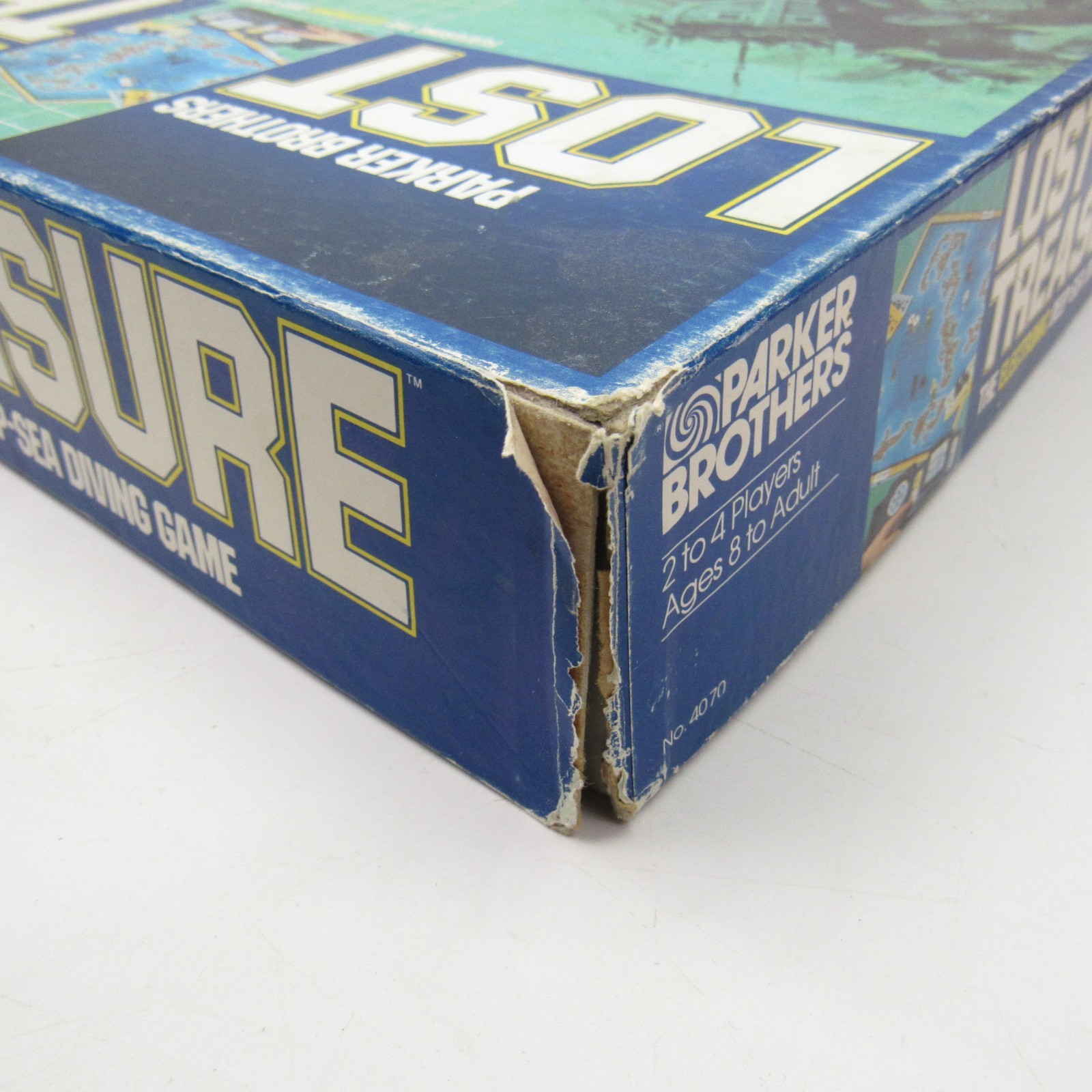 Lost Treasure Deep Sea Diving Board Game Complete 1982 Parker Brothers