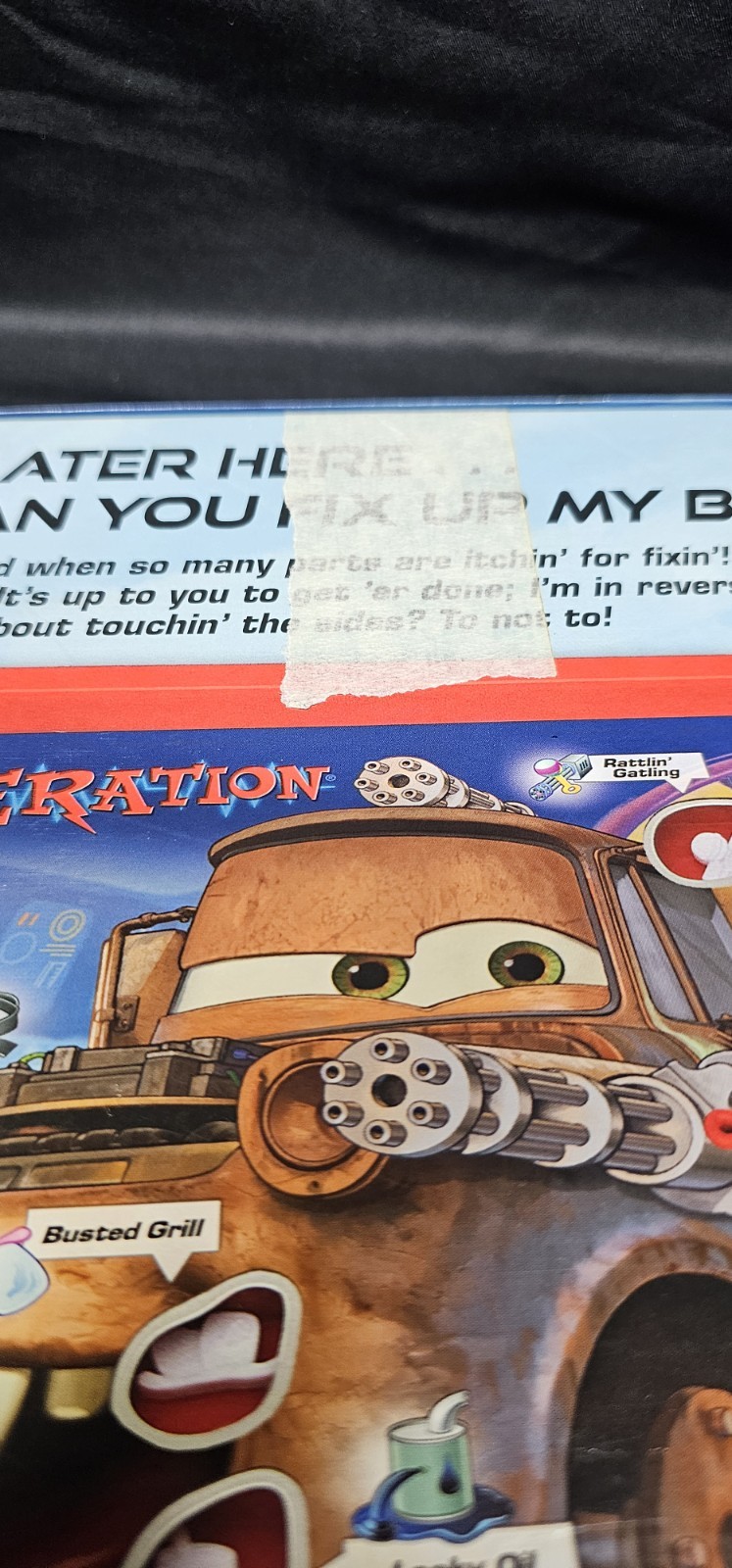 2011 Operation Game Disney Pixar Cars 2 Edition by Hasbro – Board Game COMPLETE