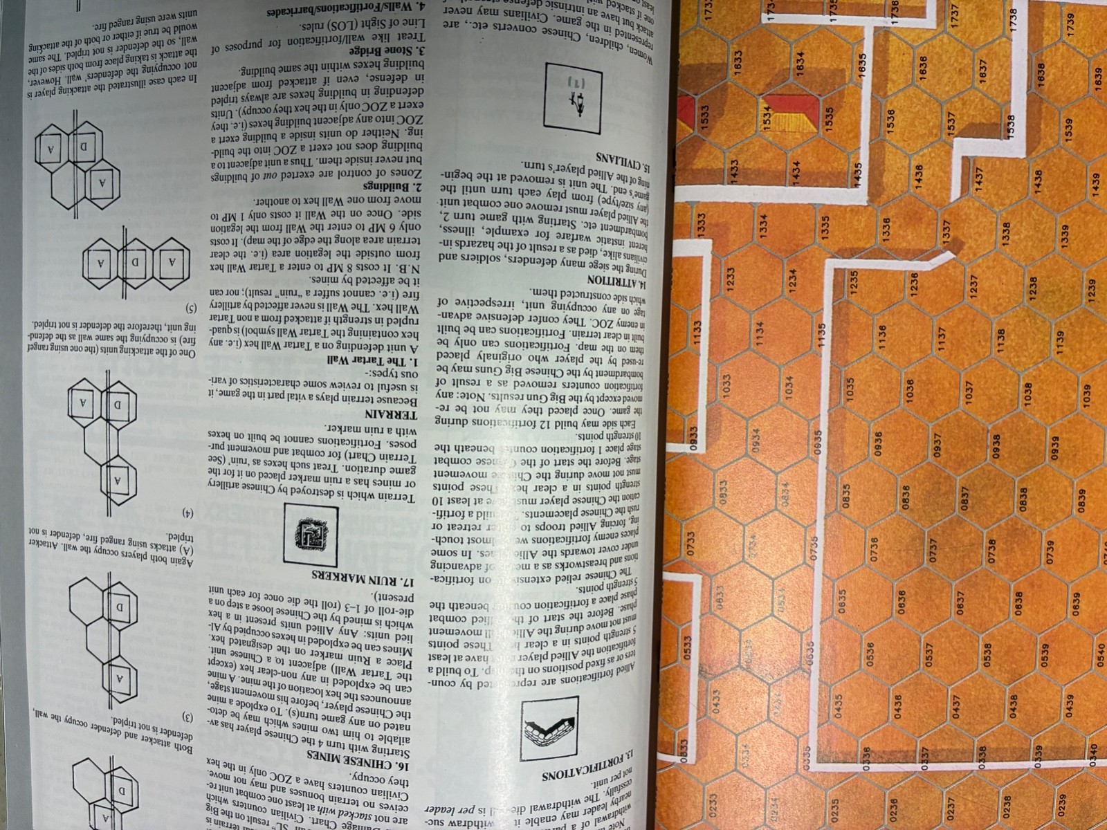 3W Wargamer #21 w/Siege at Peking Mag Excellent Counters Unpunched