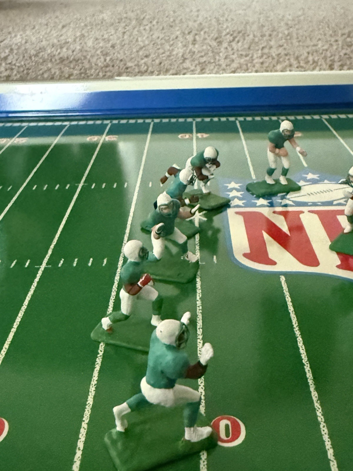 Larry Walker Custom Electric Football Miami Dolphins 12 Figures – Rare