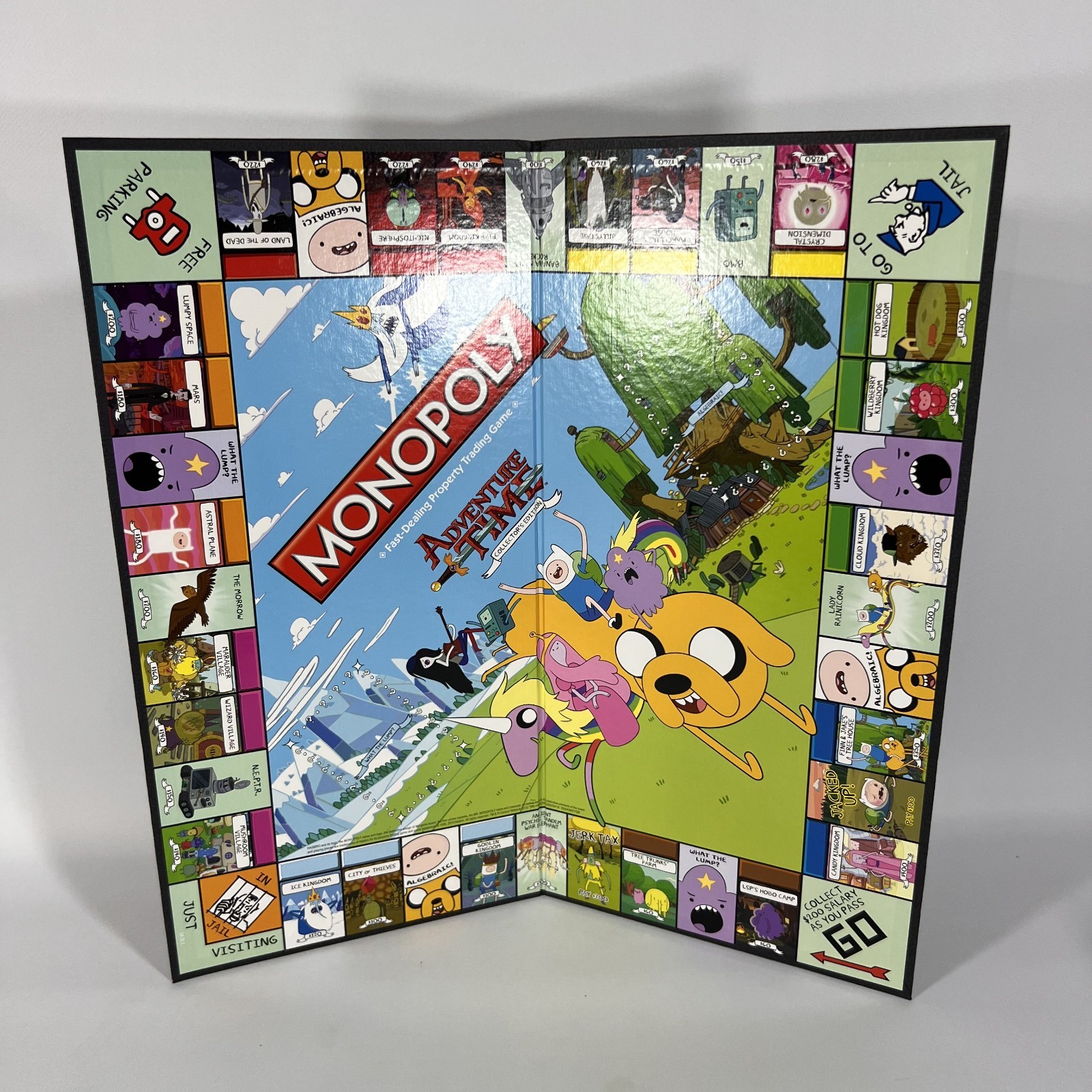 Monopoly Adventure Time Collector’s Edition Board Game Cartoon Network COMPLETE