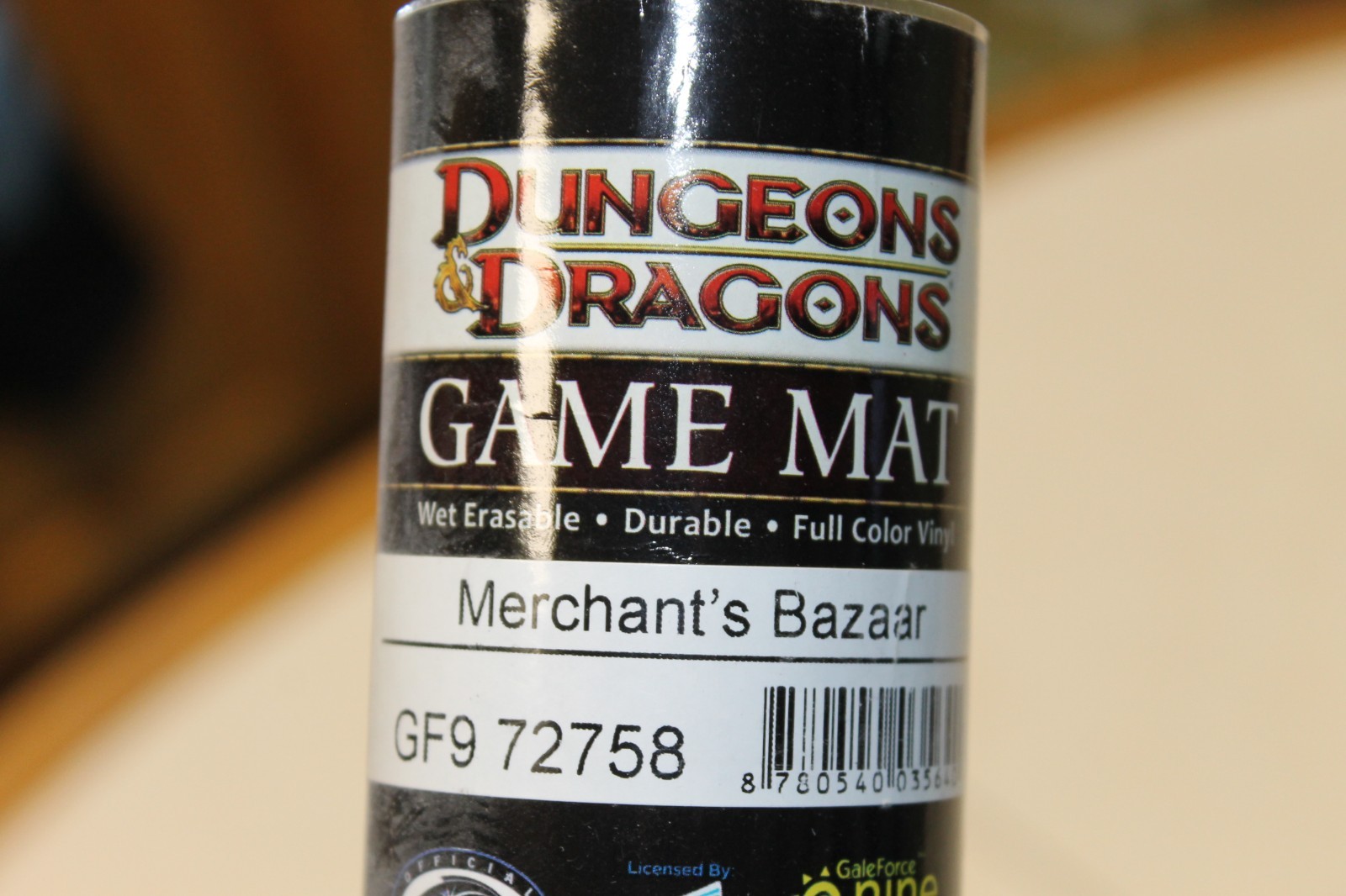 D&D Game Mat Merchant’s Bazaar Map Gale Force Nine
