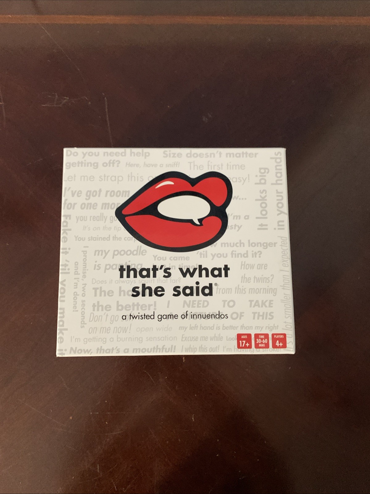 That’s What She Said Game – The Hilariously Twisted Party Game Adults Only
