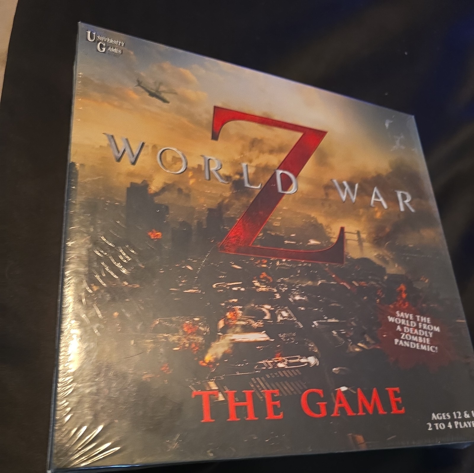 World War Z The Board Game Zombies University Games Tactical Movie Game 98 perce