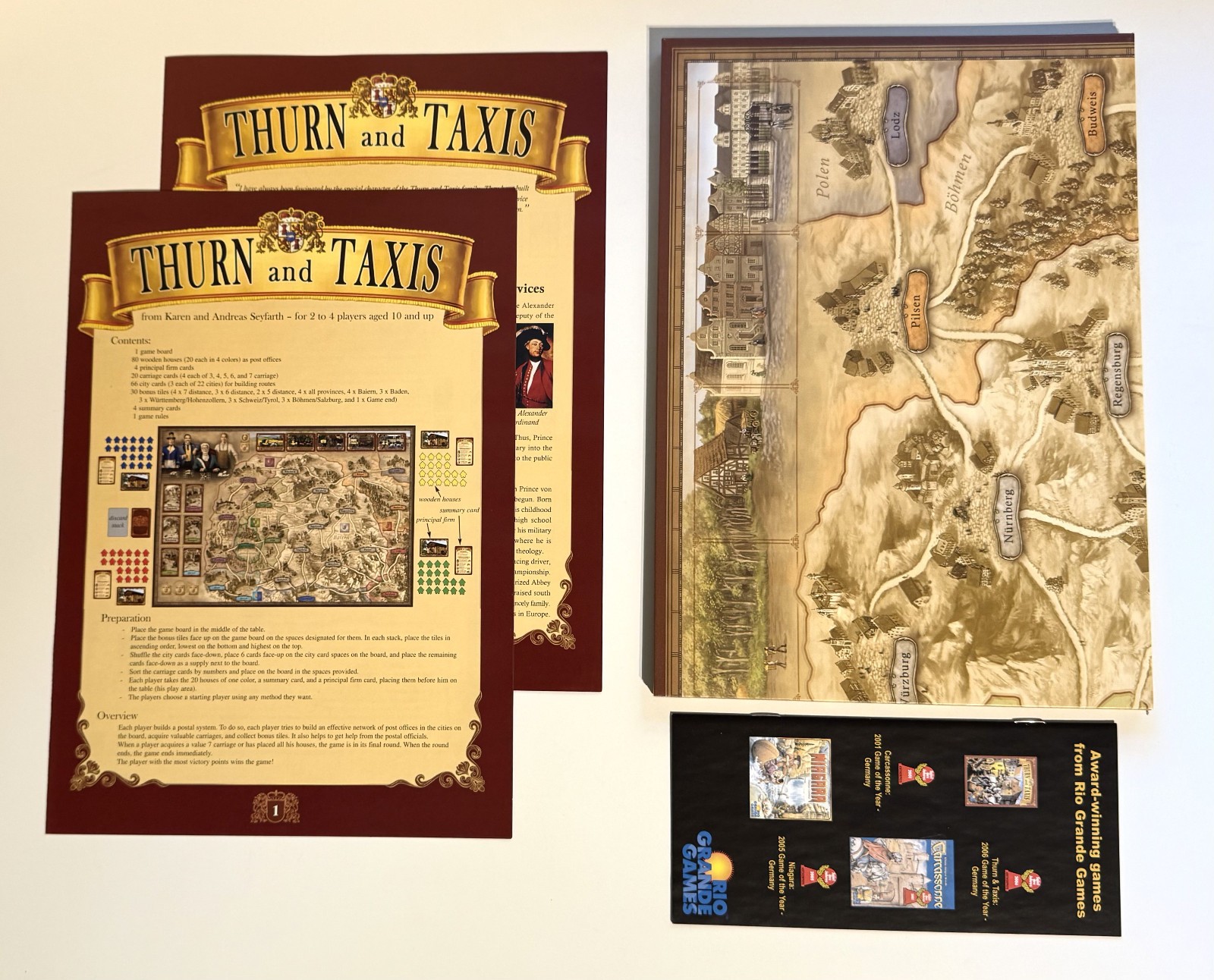 Thurn and Taxis (2006) – Rio Grande Games – NM