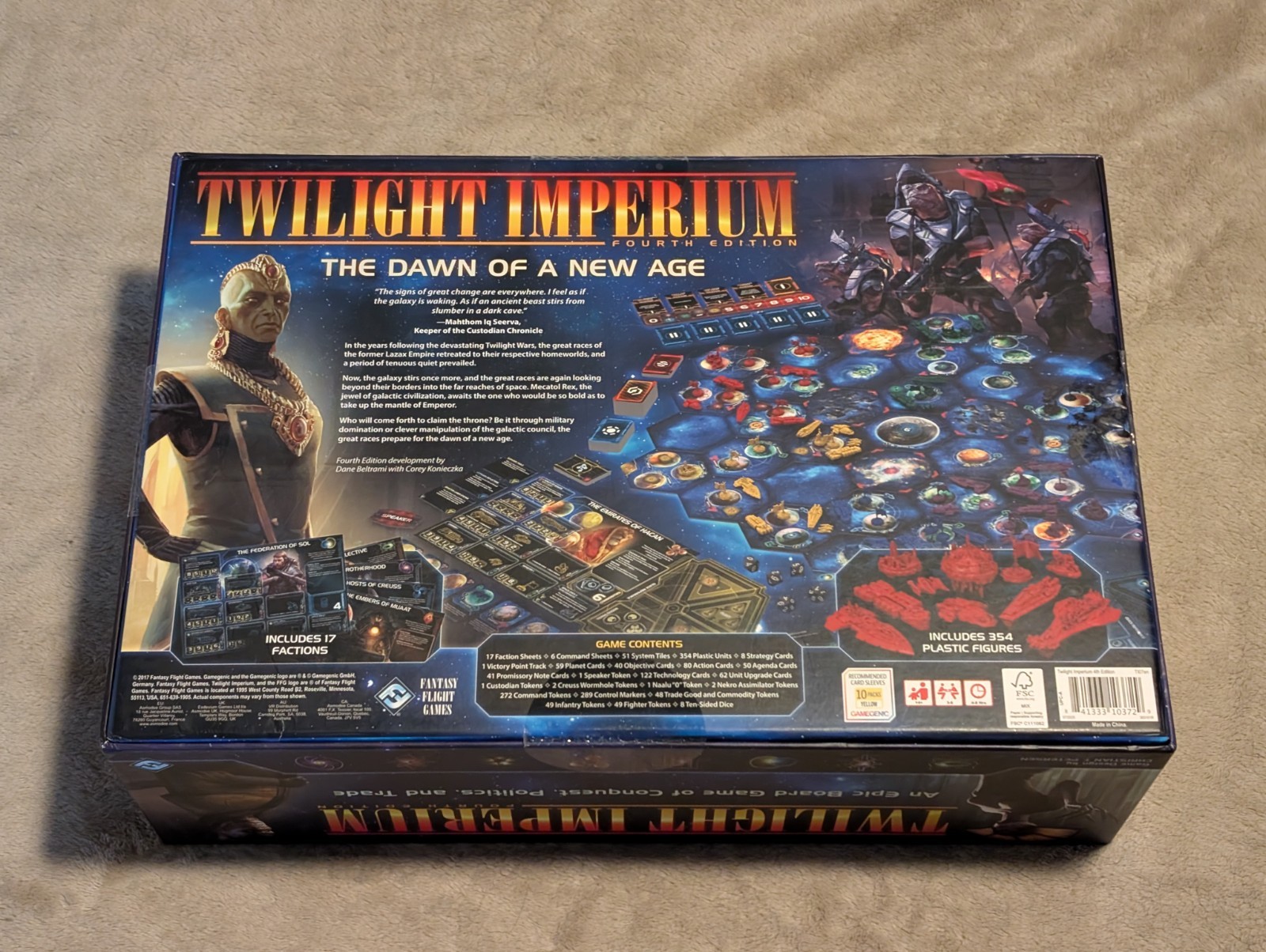 Twilight Imperium: Fourth Edition (Fantasy Flight Games, 2017) Brand New