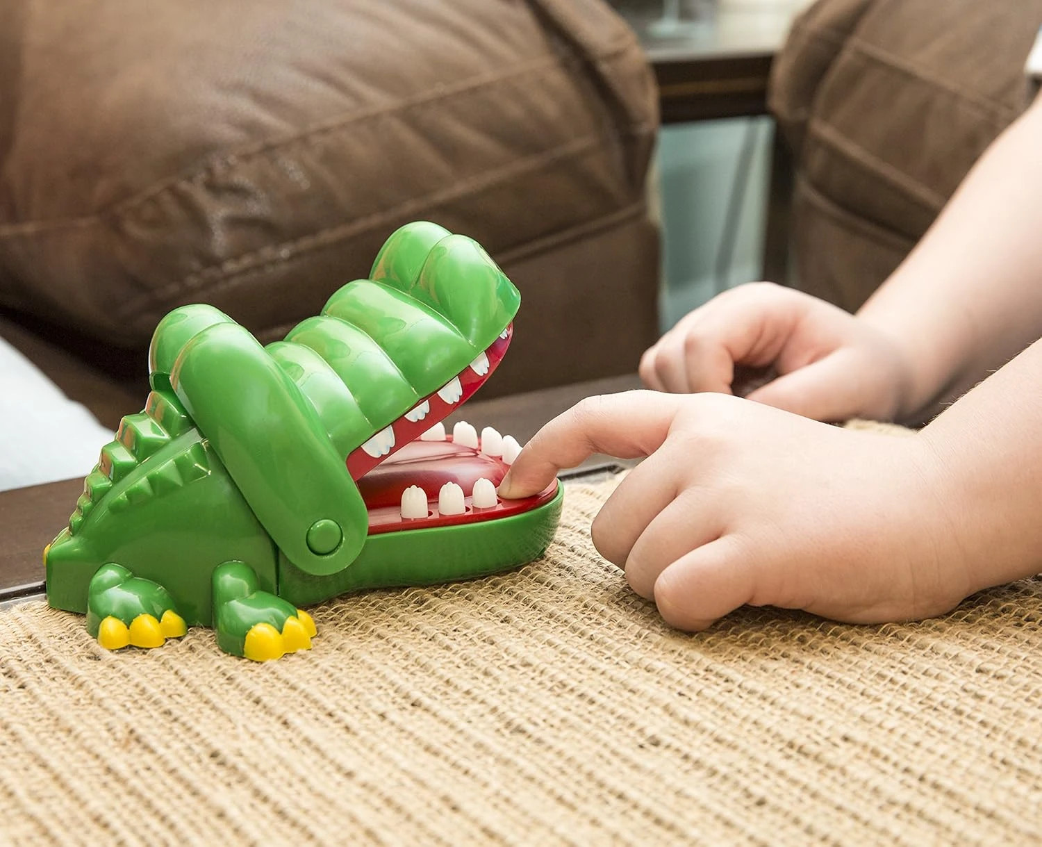 Crocodile Dentist Game – Can be played alone or with up to 4 players Ages 4+