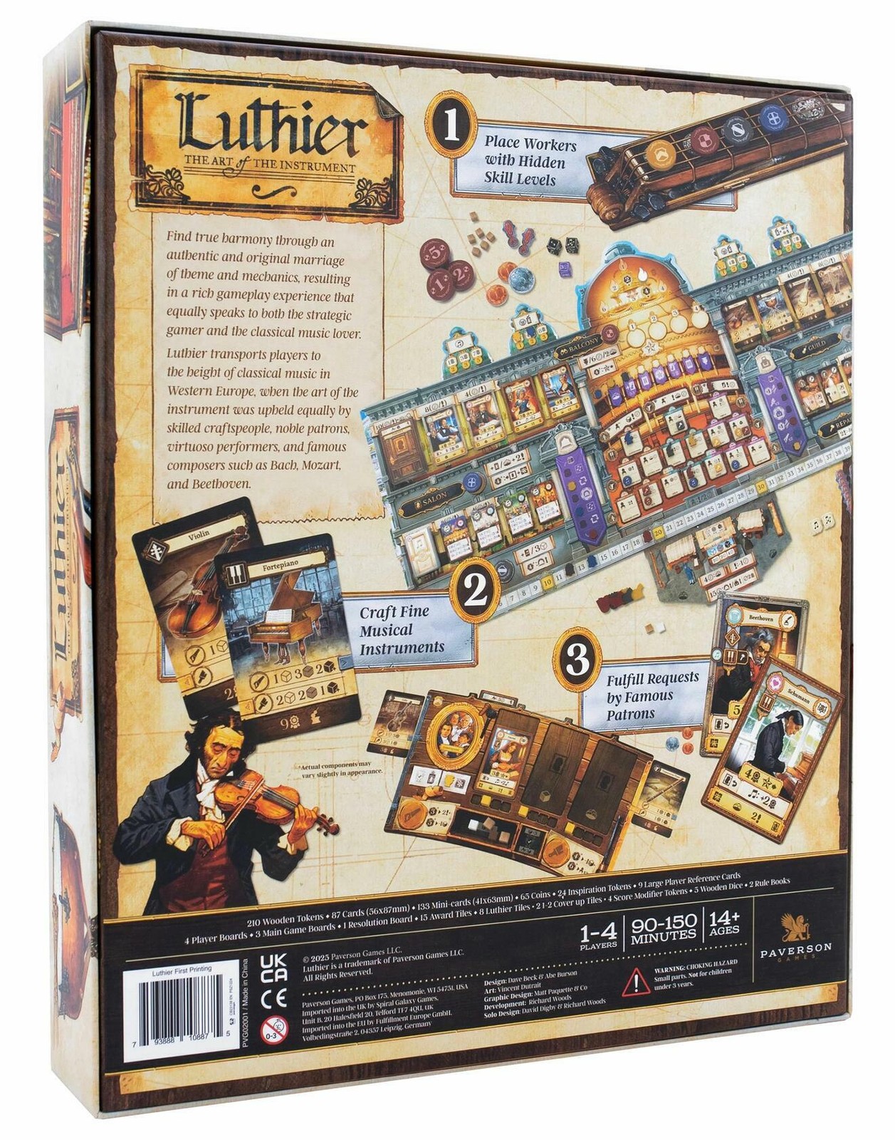 Luthier: The Art of the Instrument Board Game