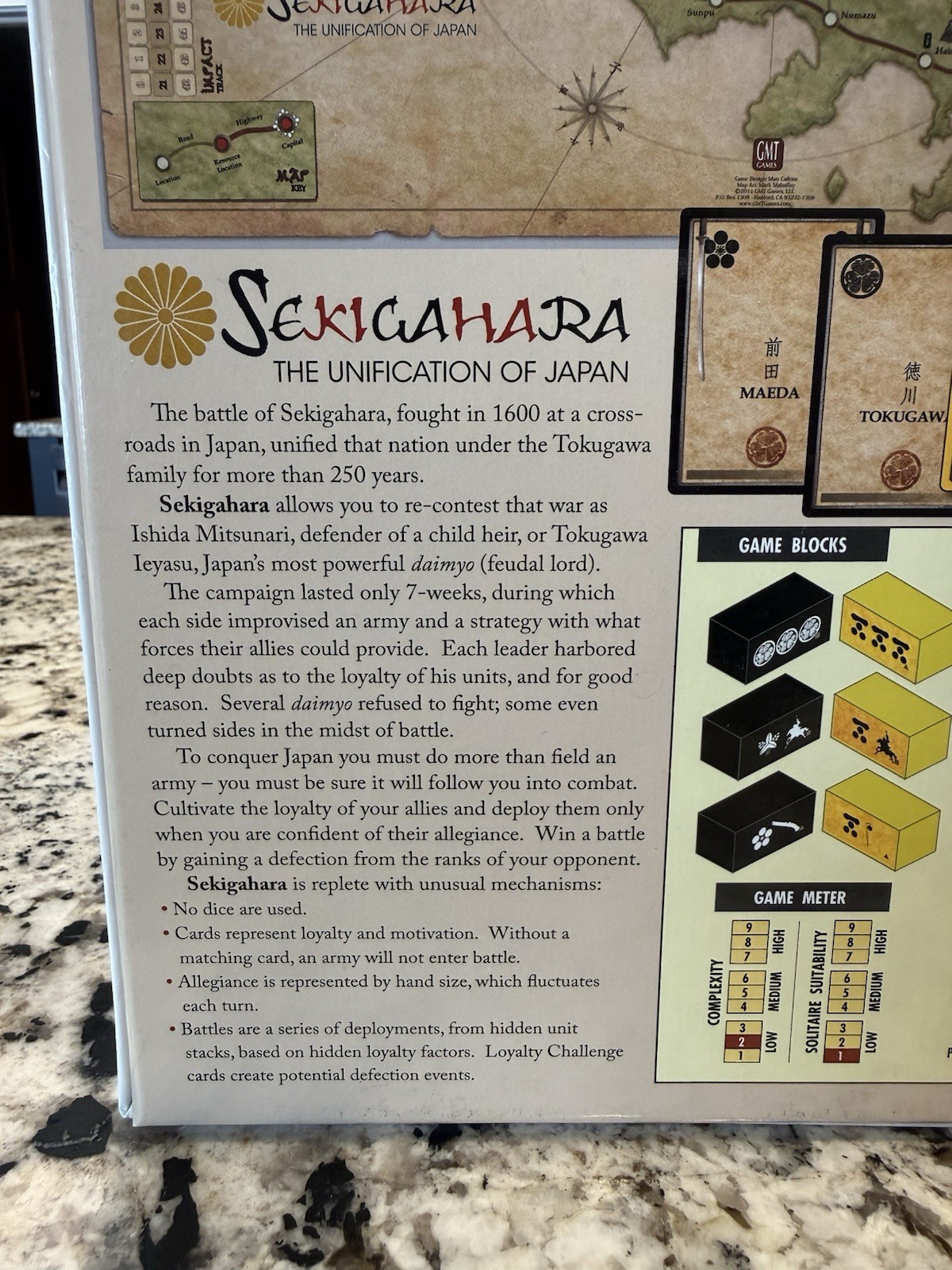 Sekigahara: The Unification of Japan GMT Games
