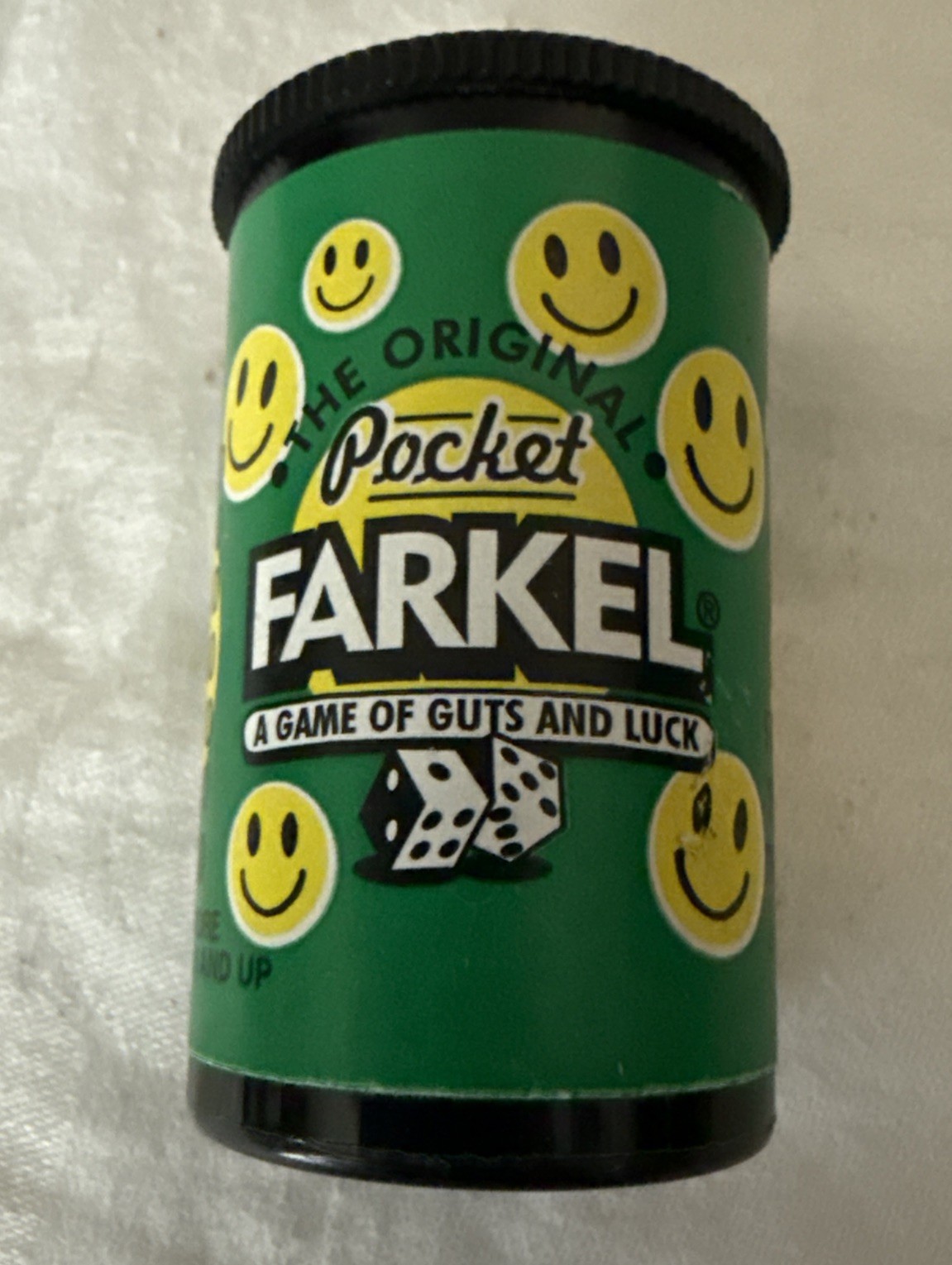Vintage 2001 Original Pocket Farkel Dice Game W/Instructions Free Shipping