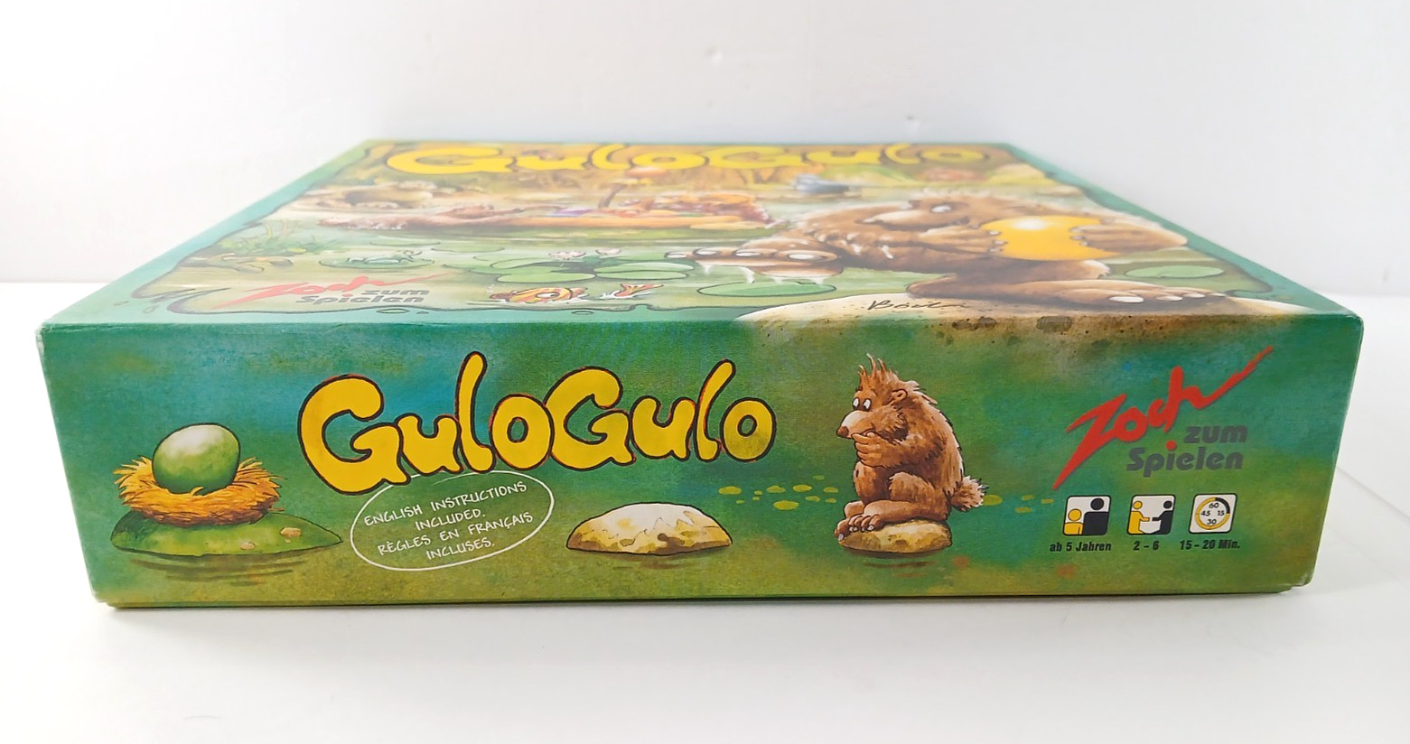 2003 GULO GULO Hungry Wolverine Family Board Game By Zoch COMPLETE Excellent!