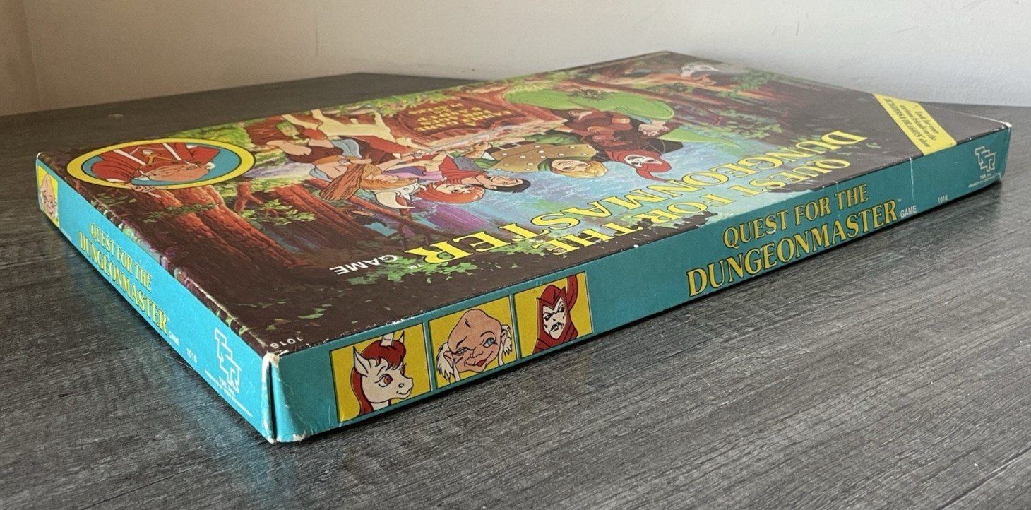 TSR Quest For The DungeonMaster Board Game VTG 1984 D&D HTF VG+ 100% COMPLETE