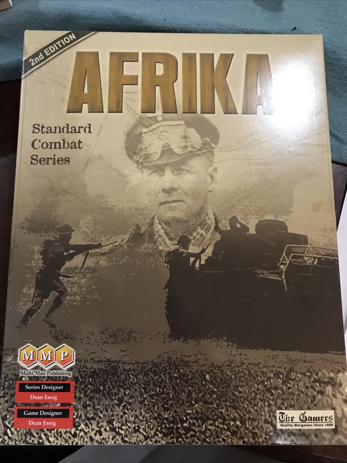 Afrika: 2nd Edition – MMP / The Gamers 2006 – Complete & Unpunched Excellent