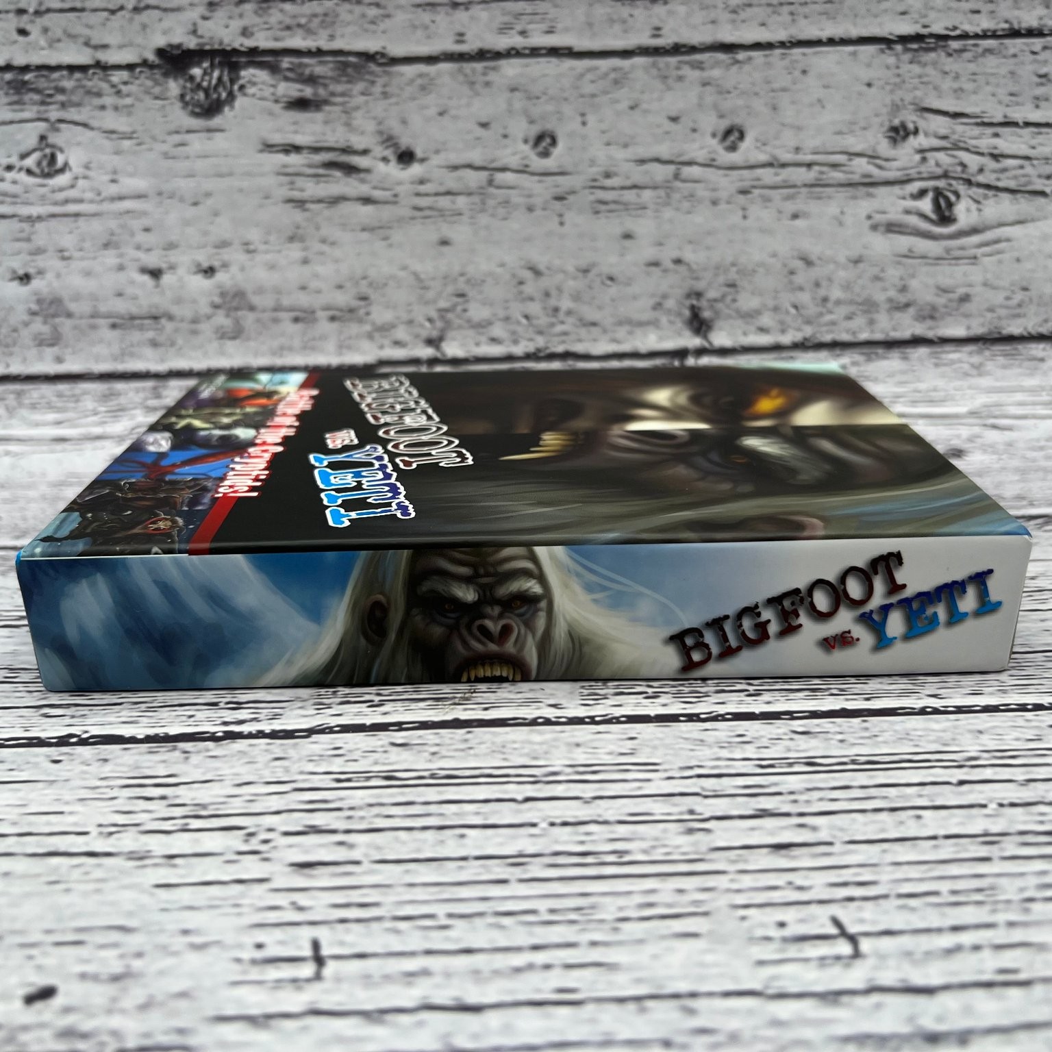 Bigfoot vs Yeti Card Game Battle Of The Cryptids Shoot Again Games