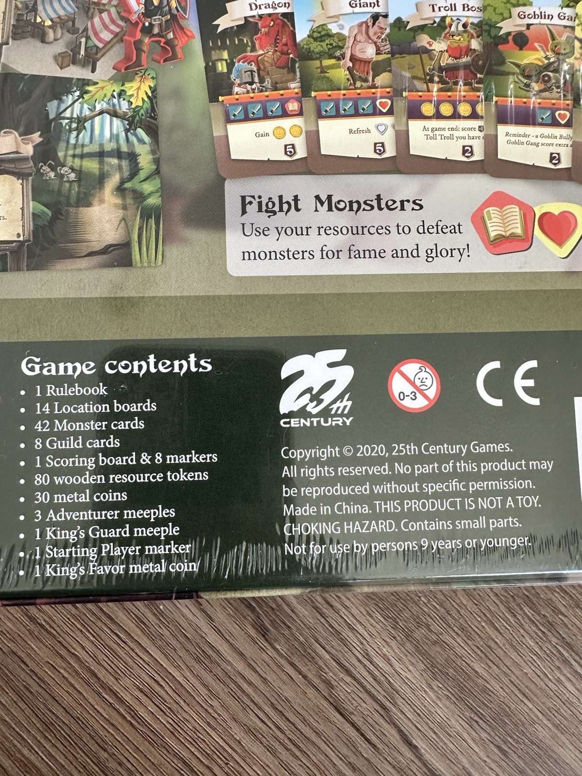 Kingswood Board Game Kickstarter Royal Edition 25th Century Games Fantasy NEW