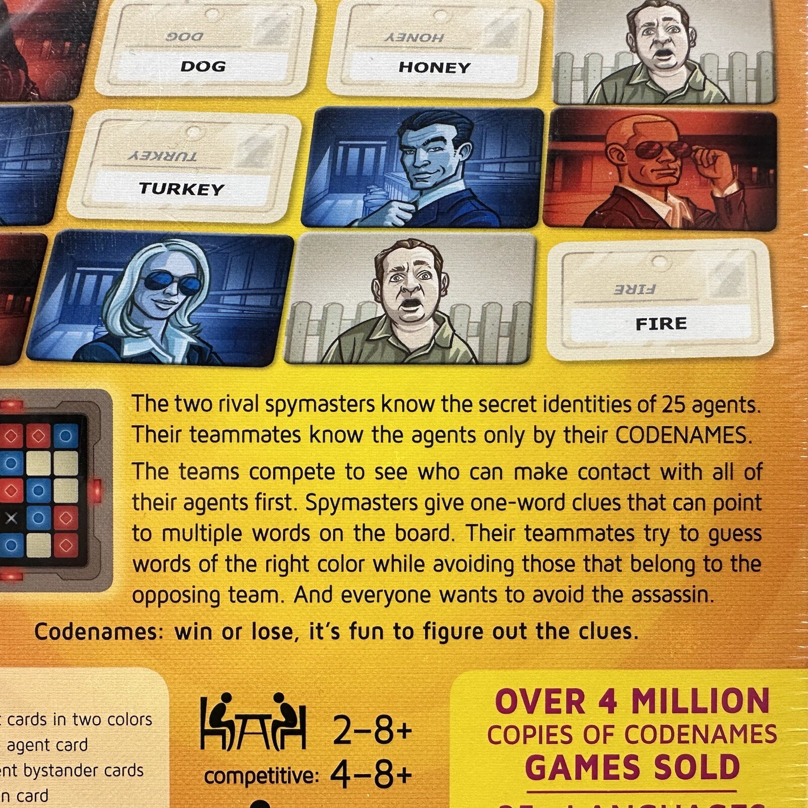 CODENAMES Top Secret Word Game Czech Games Edition Vlaada Chvatil Party Spy NEW!