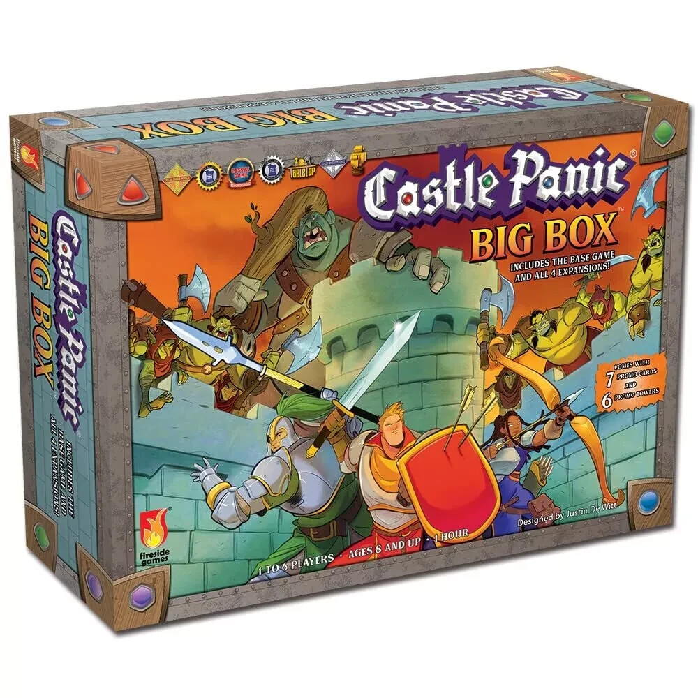 Castle Panic Big Box 2nd Edition Board Game 2E Fireside Games New in Shrink