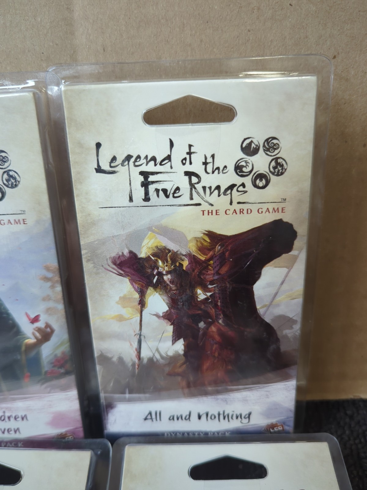 Legend of Five Rings LCG Card Game 12 Decks + 1 Expansion Lot New Sealed B19