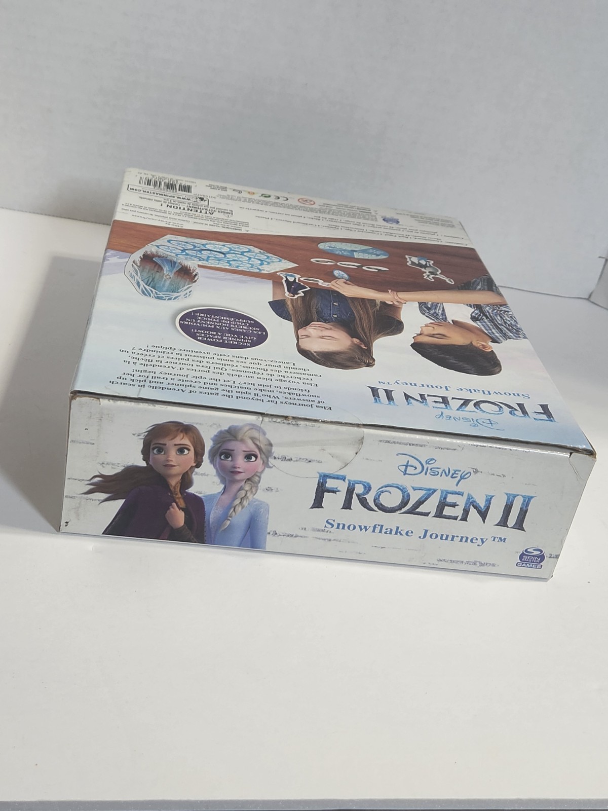 Disney Frozen II Snowflake Journey Family Board Game Spin Master Ages 5+
