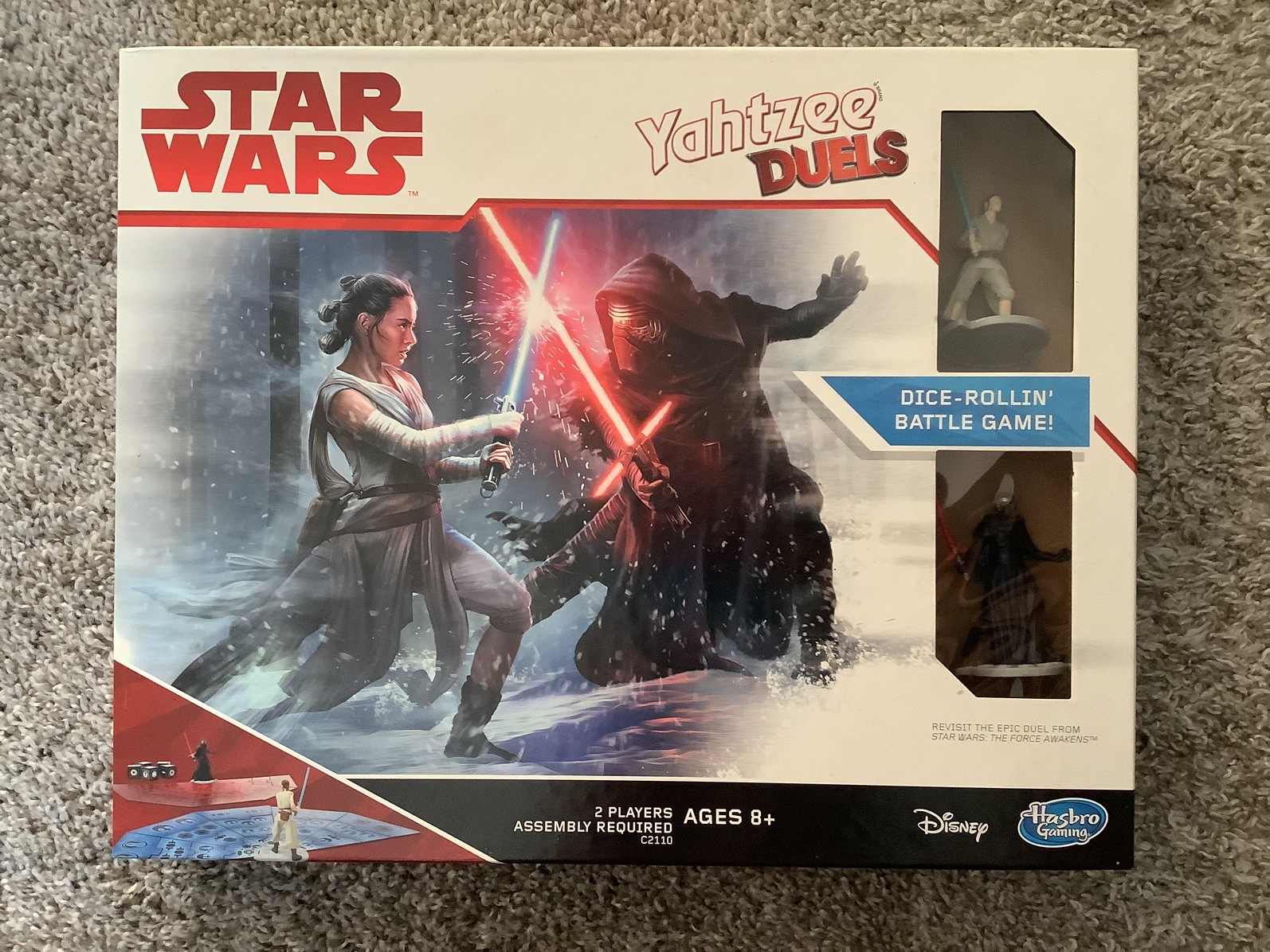 Hasbro Gaming Yahtzee Duels Star Wars Edition Game Complete