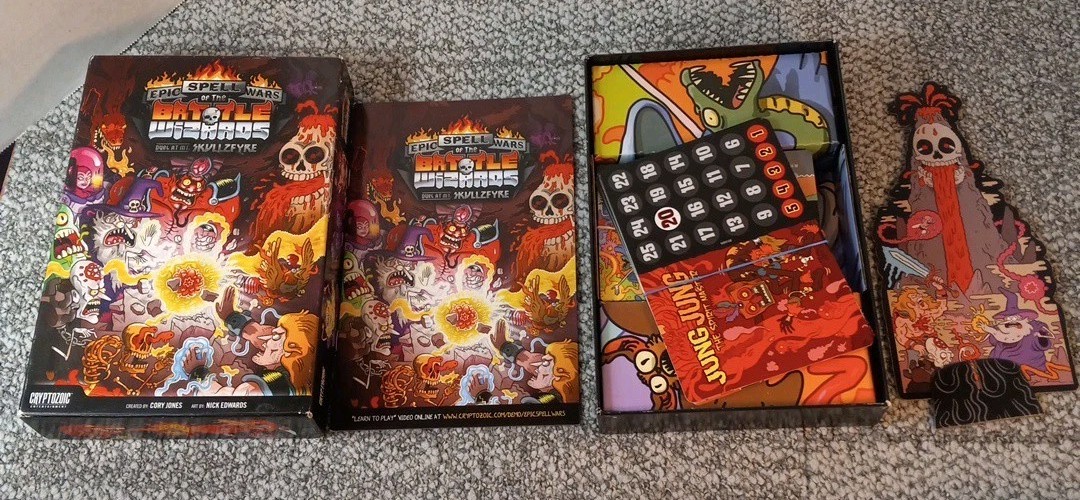 Epic Spell Wars Of The Battle Wizards Duel At Mt. Skullzfyre Cryptozoic Complete