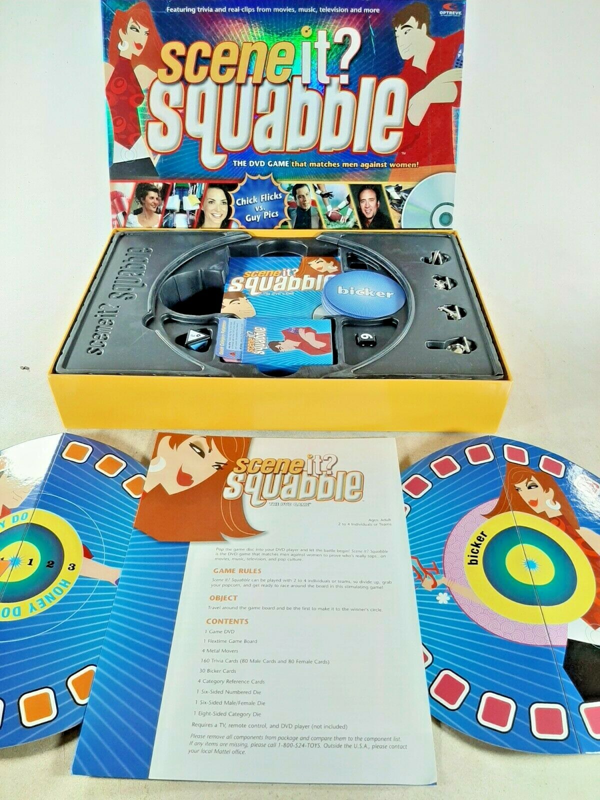 Scene It? Squabble DVD Board Game by Screenlife