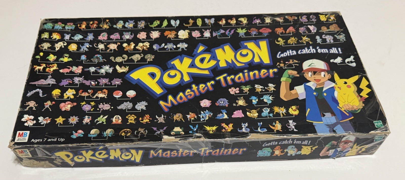 Vintage Hasbro Pokemon Master Trainer Game Board 1999 Edition *Read Description