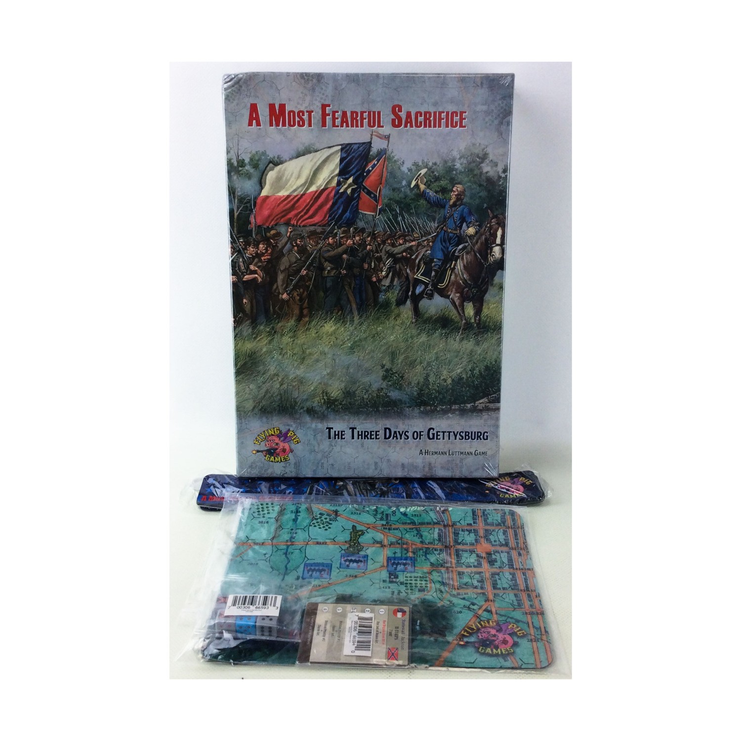 Flying Pig War Game Most Fearful Sacrifice, A (Kickstarter Ed) Box VG+/NM