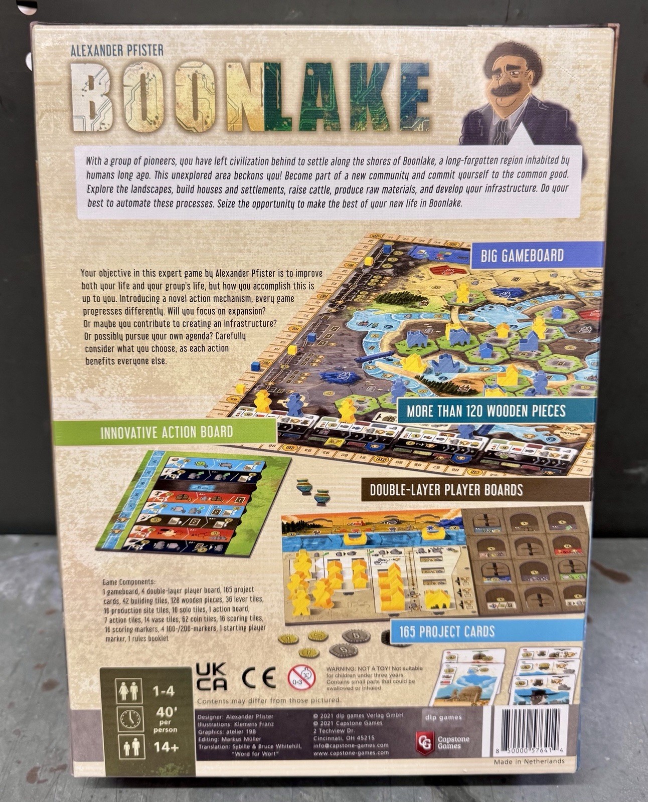 Sealed Boonlake Board Game Exploration Strategy 1 to 4 players