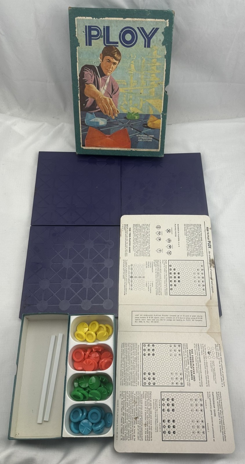 1970 Ploy Game by 3M Complete in Good Condition FREE SHIPPING