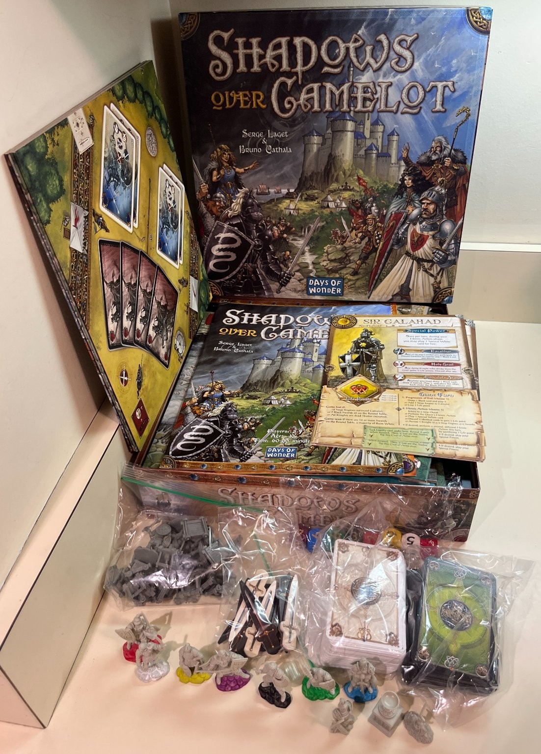 Shadows Over Camelot, Days of Wonder, Excalibur Camelot Board Game, Complete