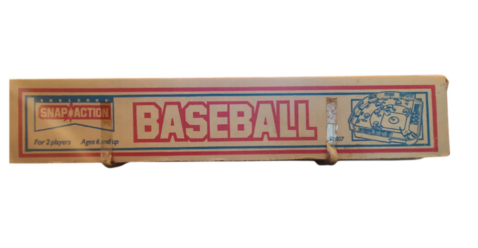 Time Machine Baseball Vintage Tabletop Game Complete Open Box Excellent Conditio