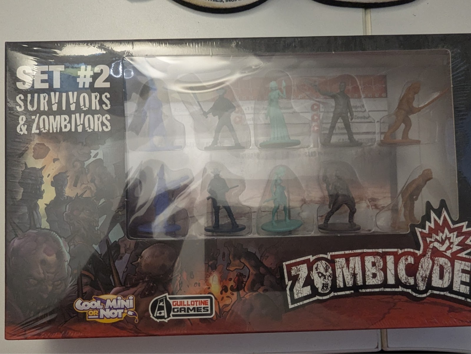 Cool Mini or Not Zombicide: Survivors & Zombivors Set #2 Board Game – Multicolor