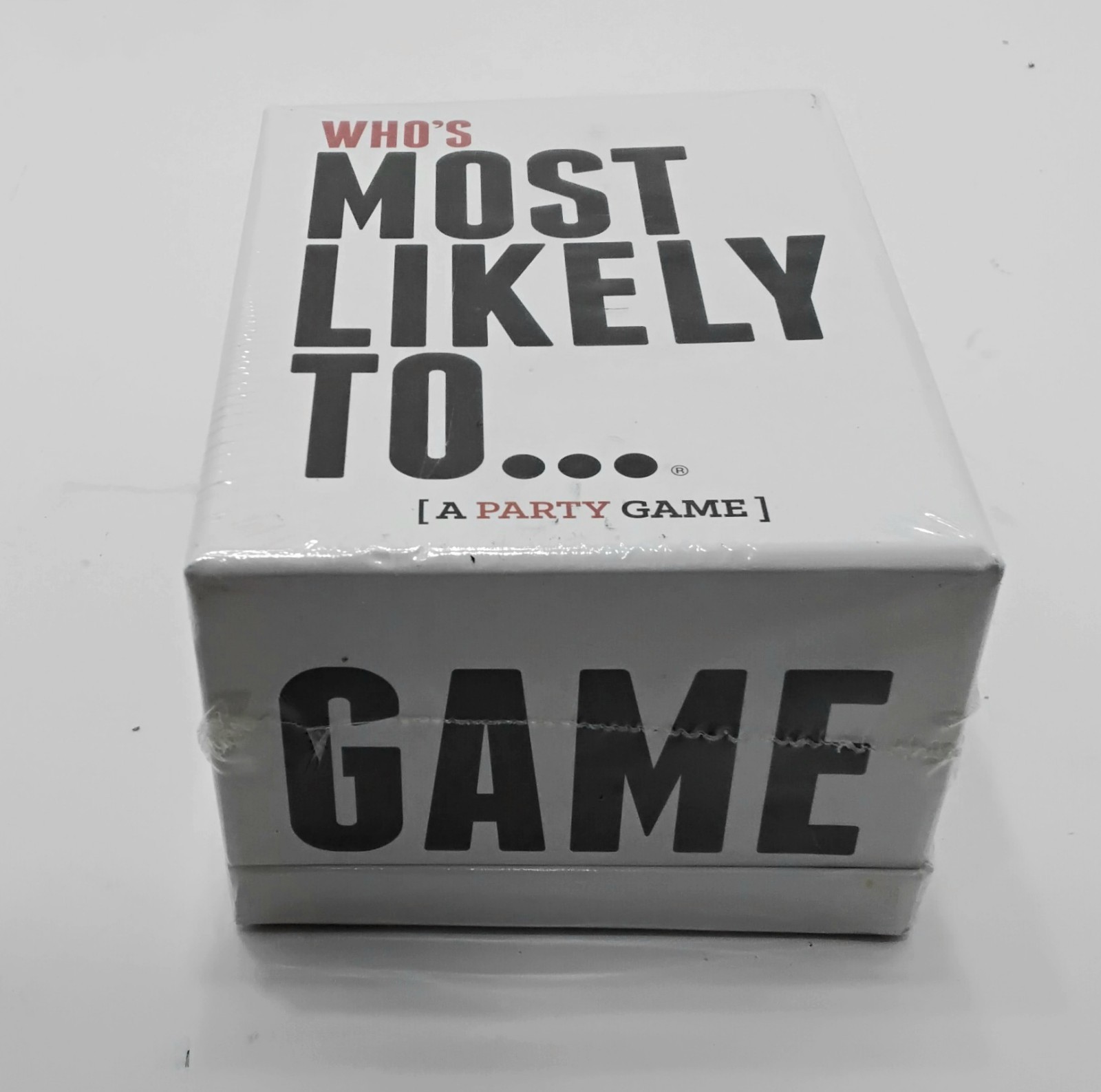 Who’s Most Likely to… A Party Game  2014 Card Game New In Box Still Sealed