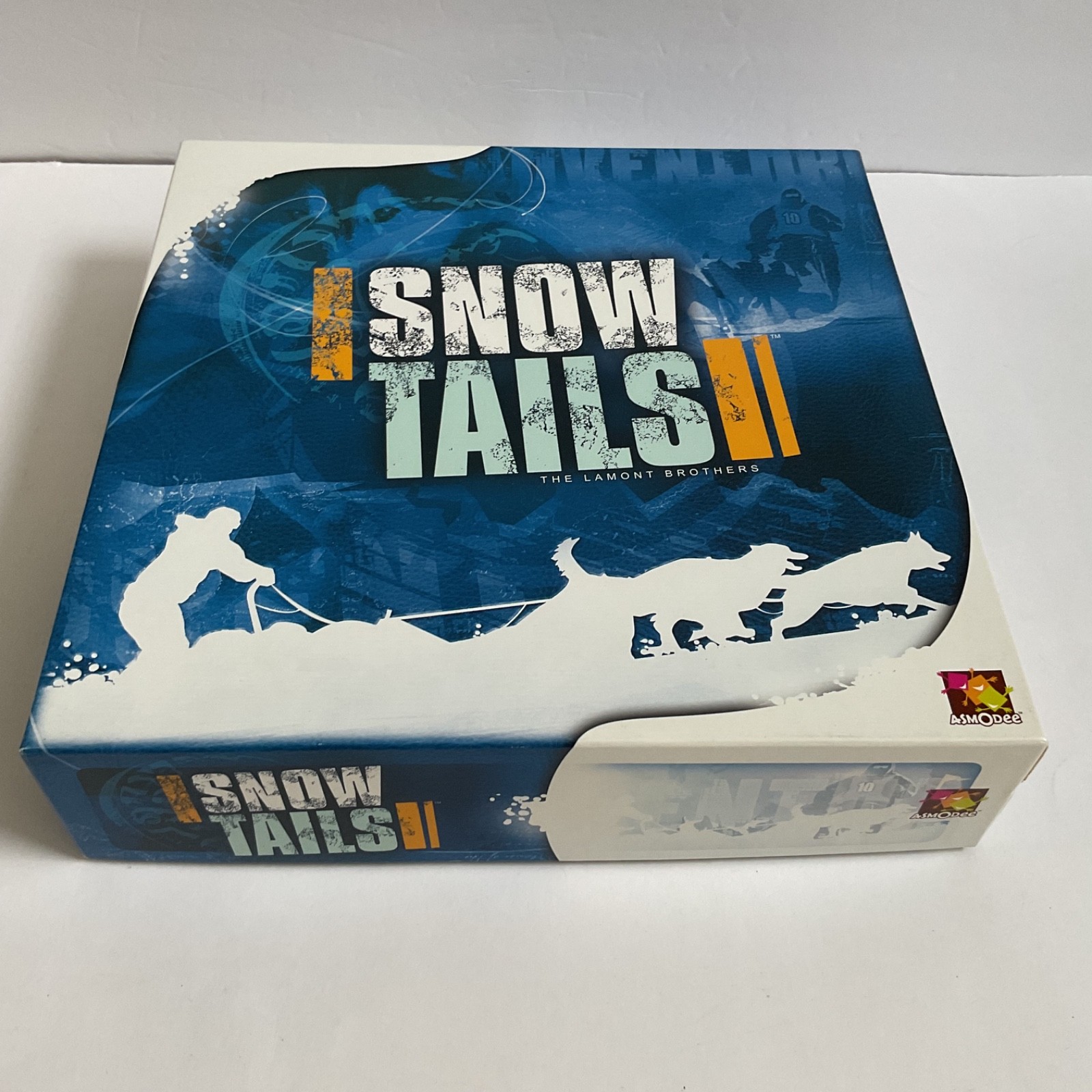 Snow Tails TheSled Racing Board Game Asmodee 2nd Edition 2009 Complete