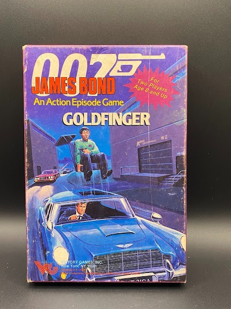 James Bond 007 Action Episode Game Victory Games Missing #3 & #6 Tiles Pre-Owned