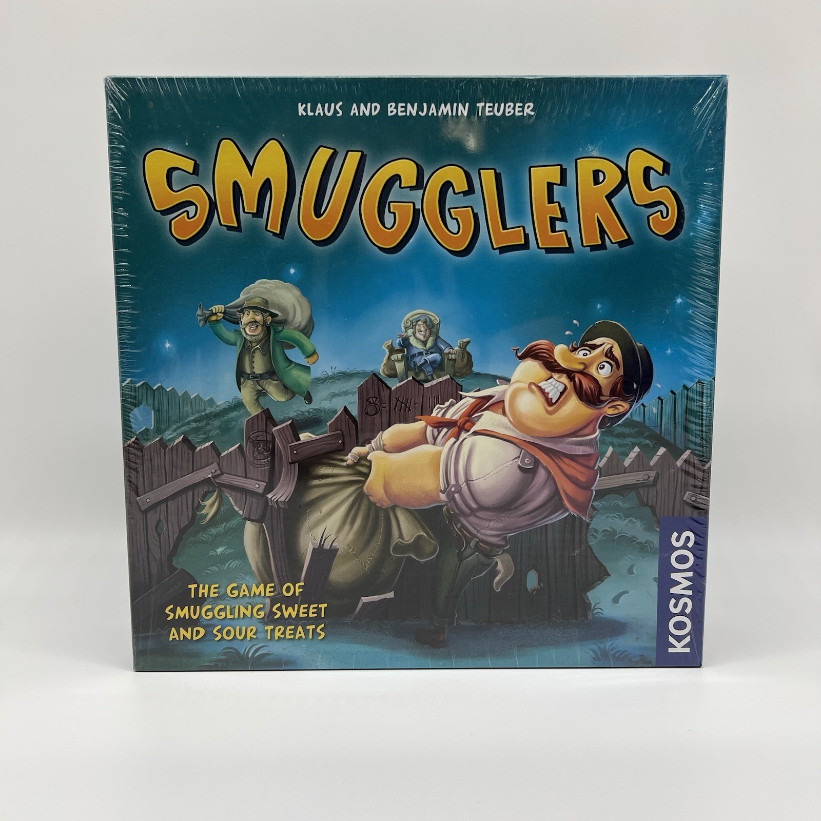 Smugglers Board Game Fence Contraband Strategic Multi-Player Family Fun Sealed