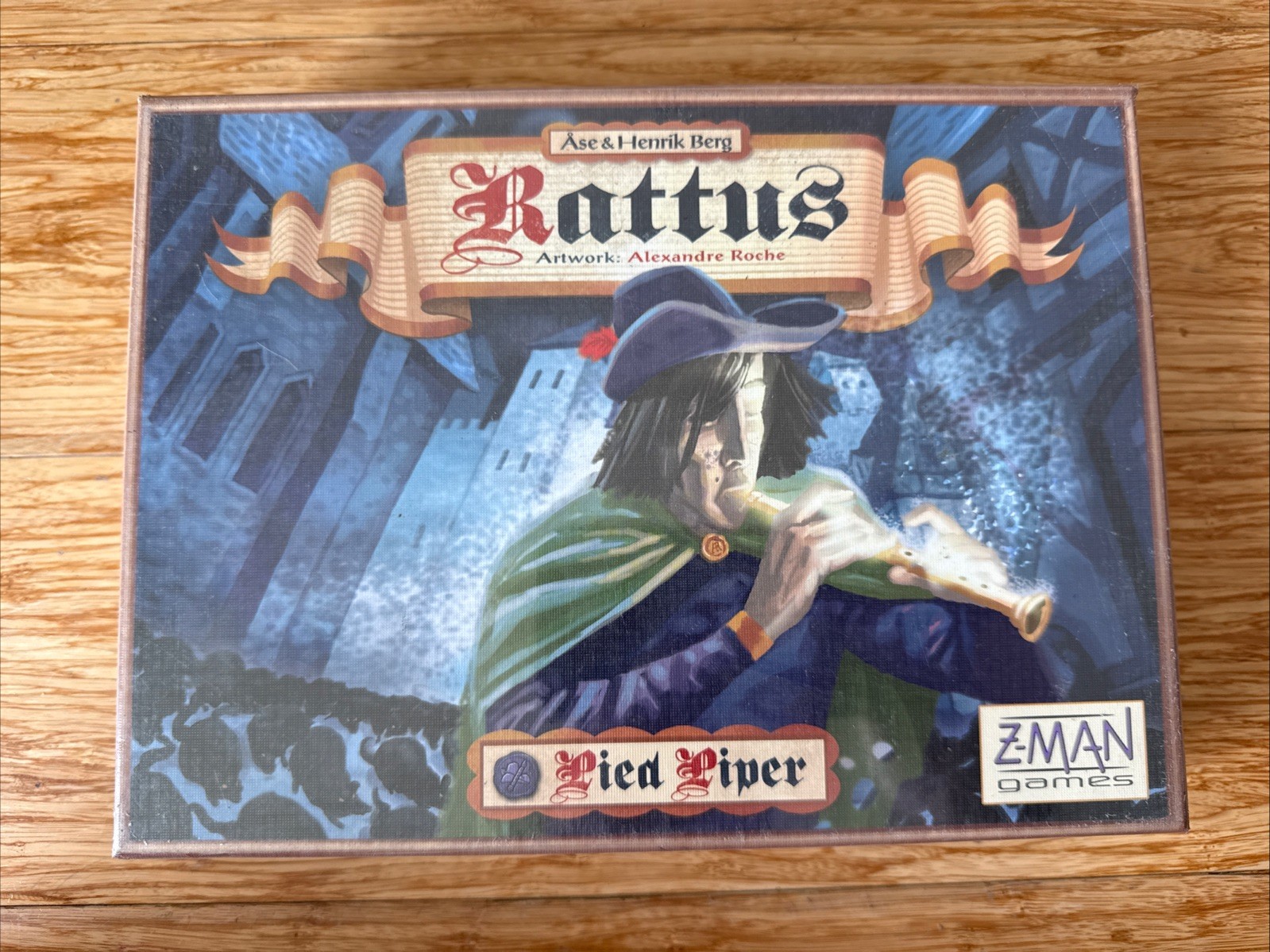 Z-Man Boardgame Rattus – Pied Piper Expansion Box. New Sealed