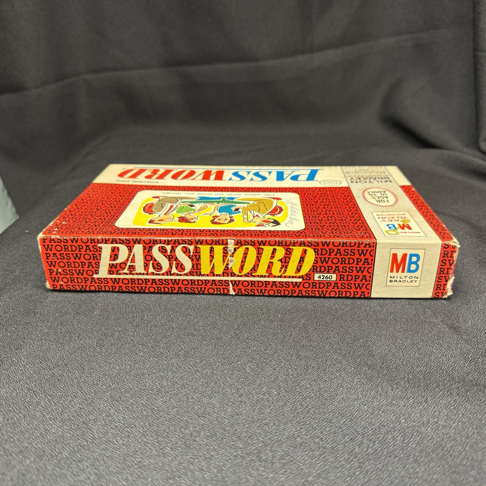 Vintage 1964 Volume 5 Password Board Game #4260 COMPLETE Milton Bradley MCM